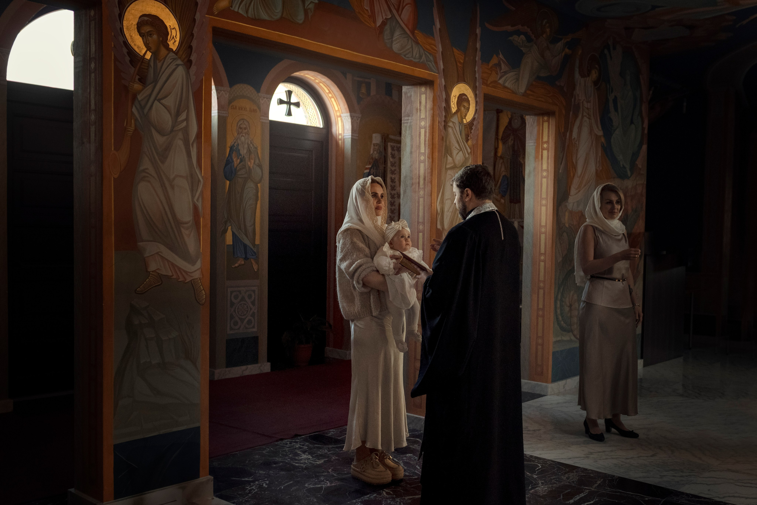 Крещение. Семейный и детский фотограф в Варшаве Мила Бобровская