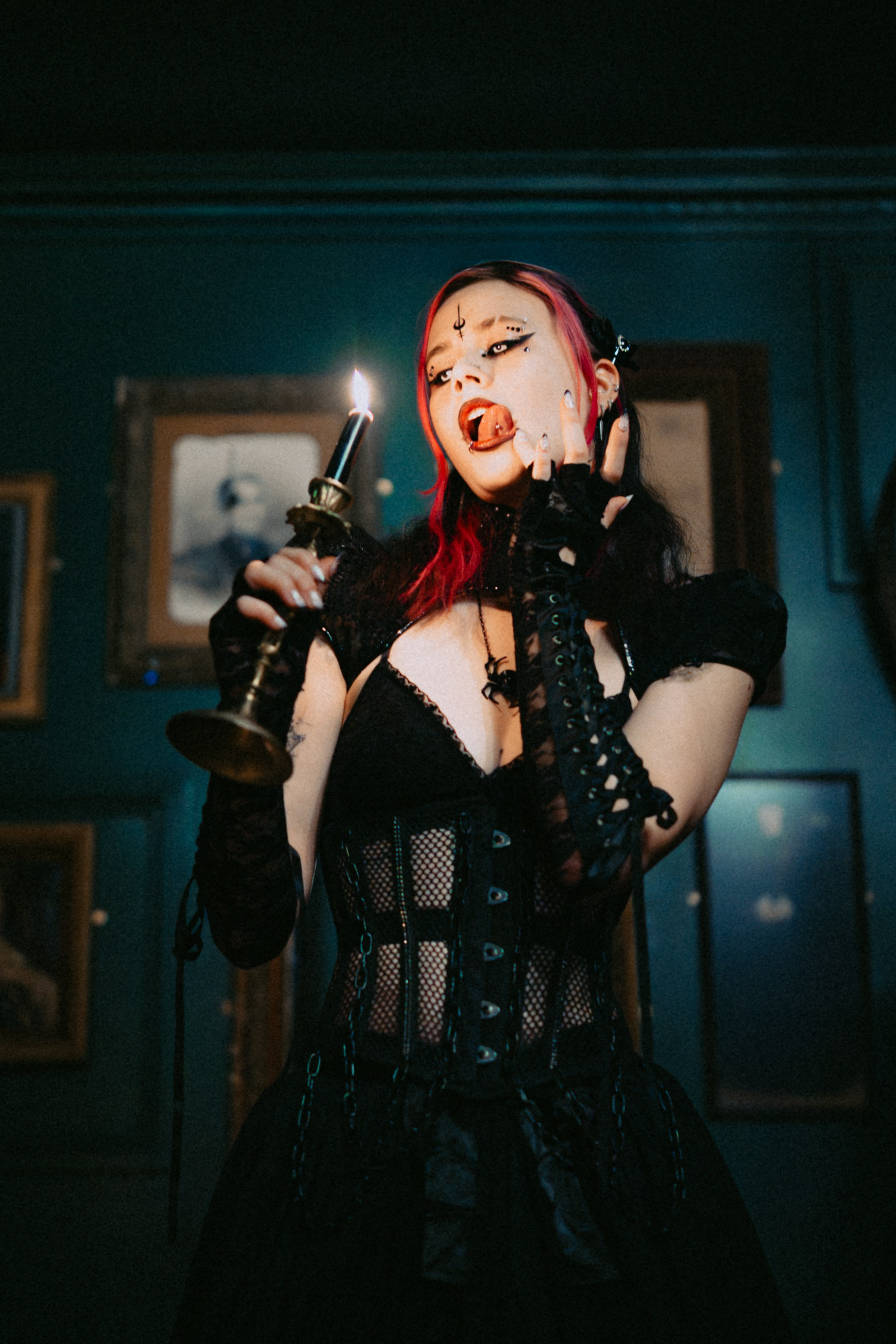 Vampire’s Dinner — Halloween Event Photography for “Gathered Realms”. Moth & Moss Photography