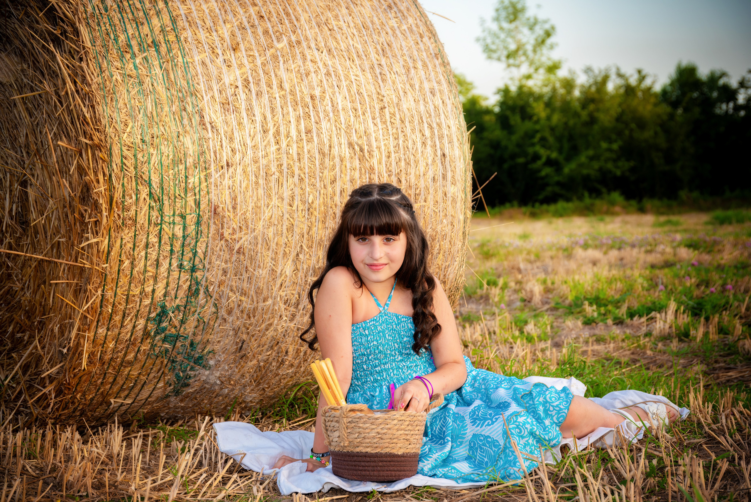 Campo di Girasole. Fotografo di famiglia