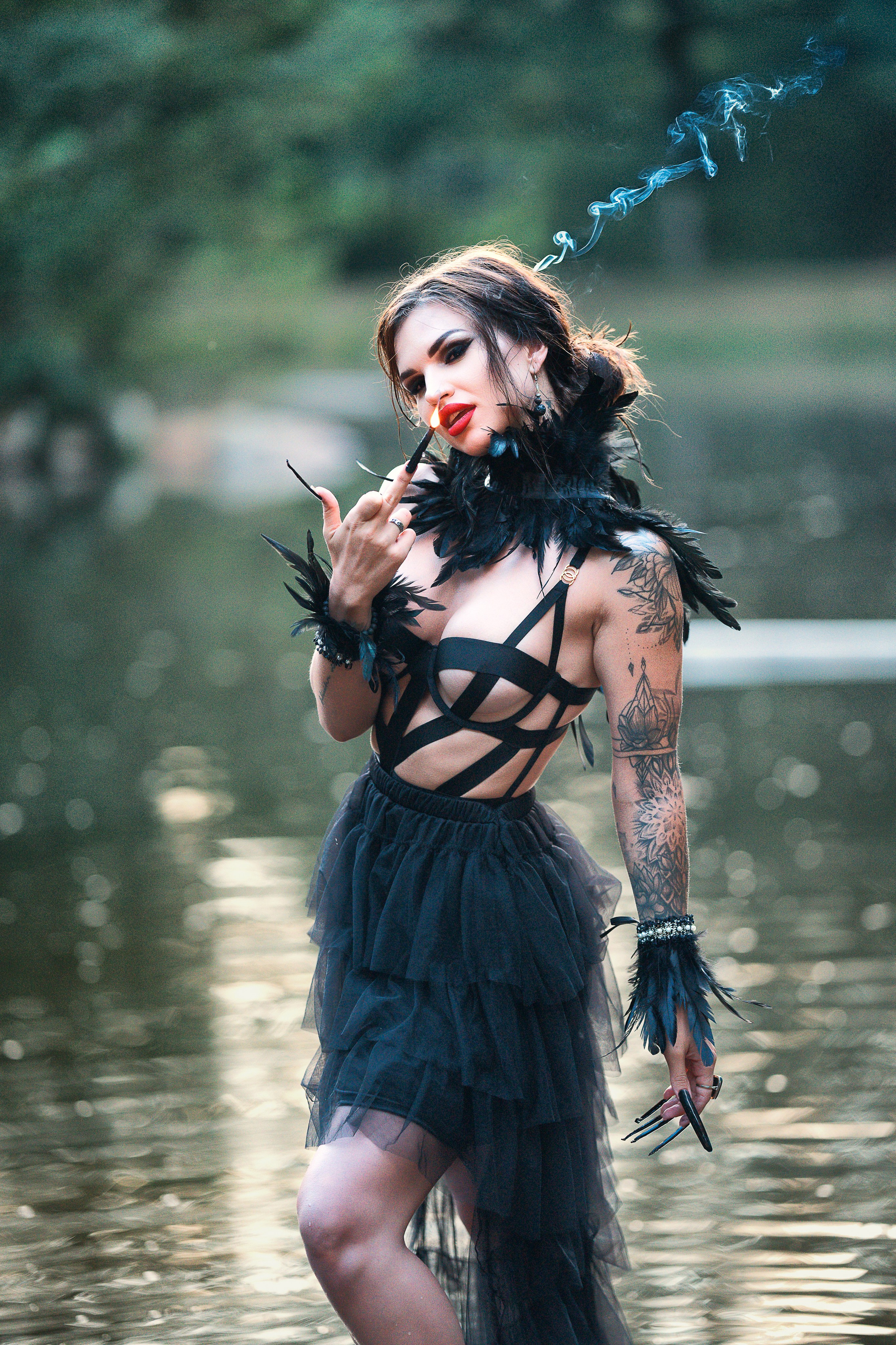 Witch at the lake. Family, Lifestyle and Portrait photograher in Trier, Germany