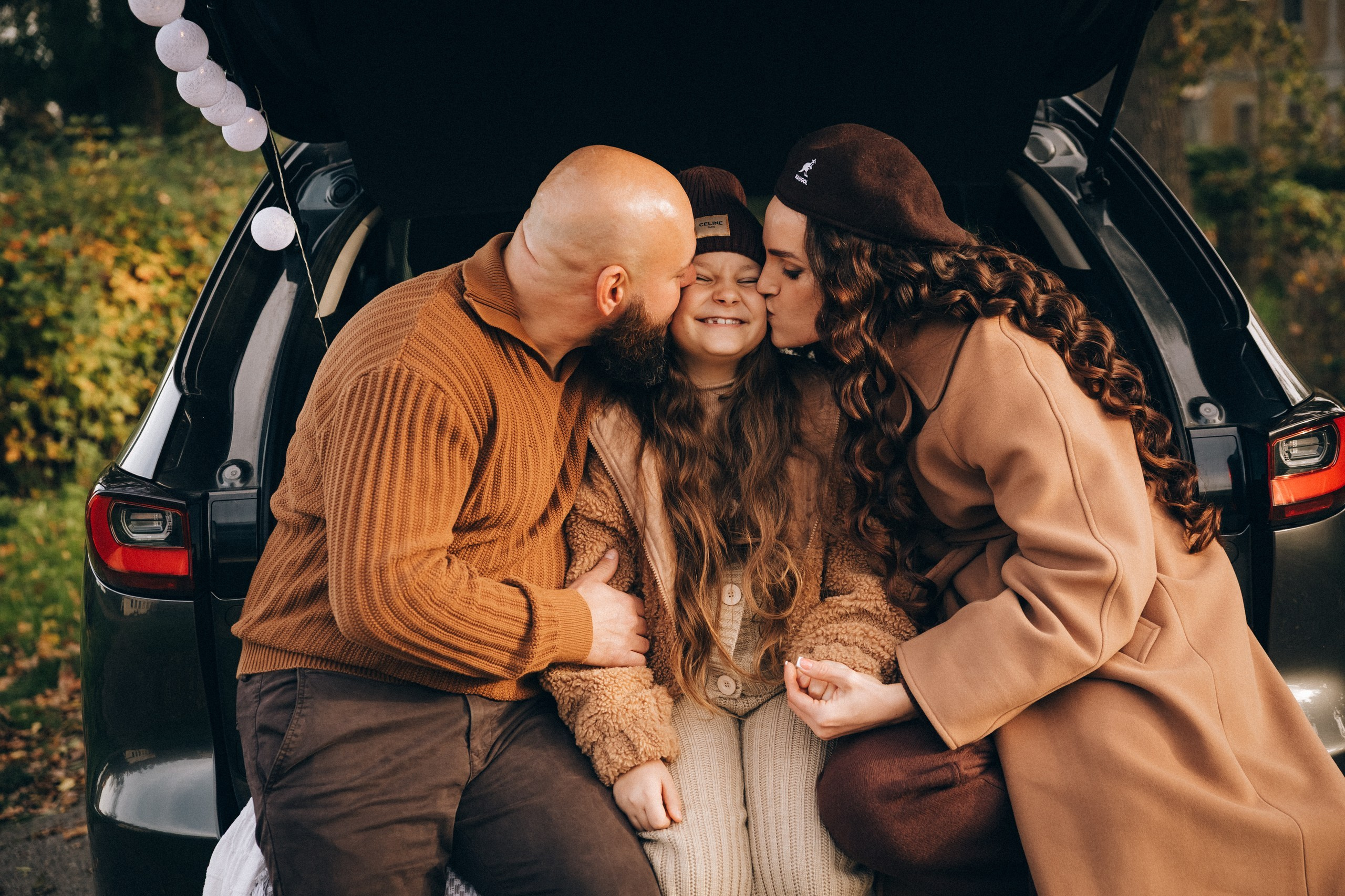 Podzimní focení v přírodě. Lifestyle and Family Photographer in Pisek Oxana Telupilova