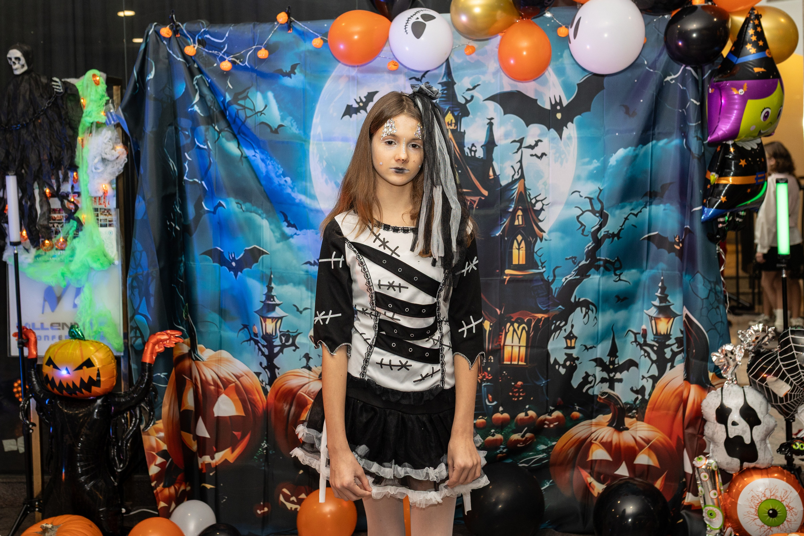 Leo dance studio Helloween 2025. Семейный и детский фотограф в Варшаве Мила Бобровская