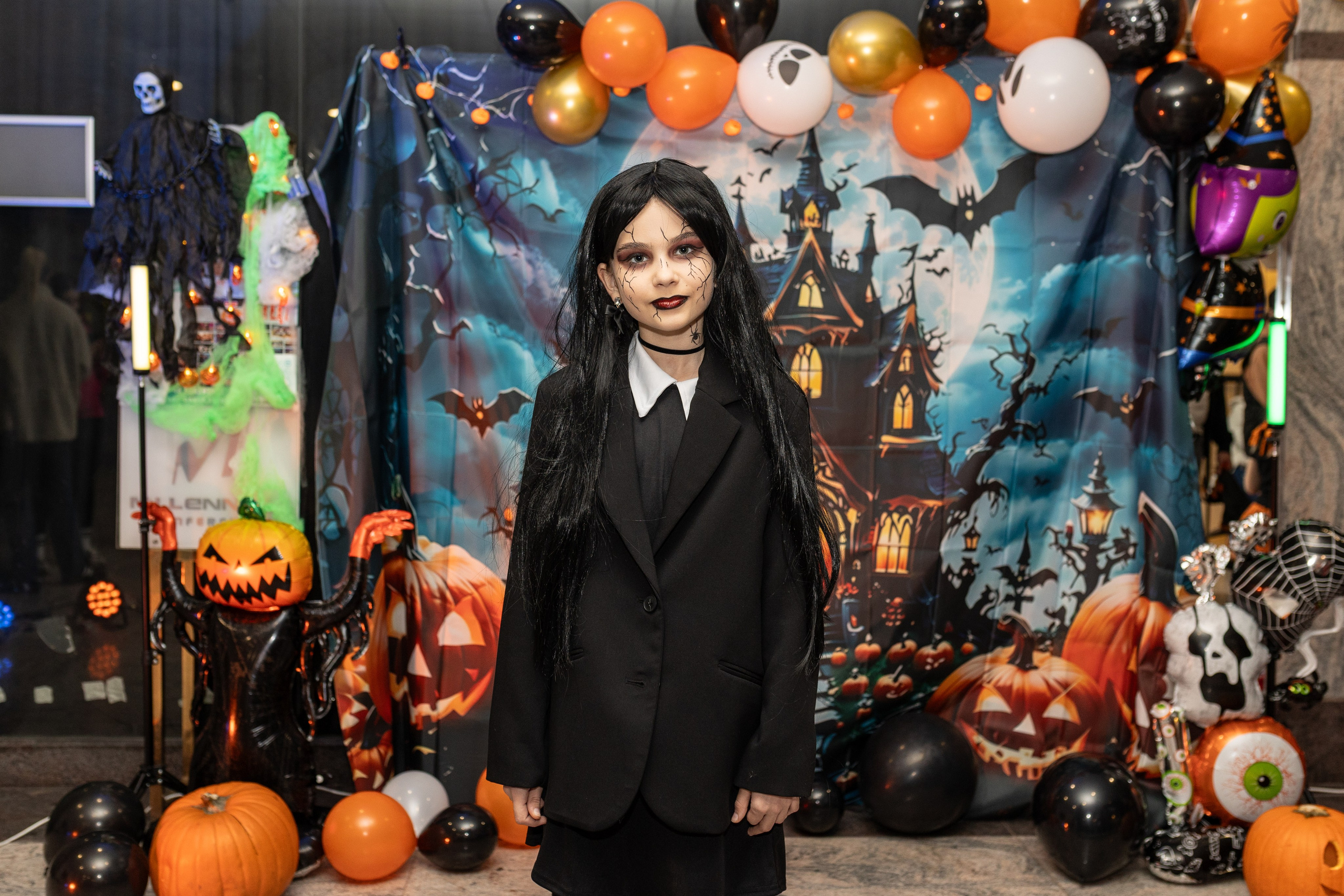 Leo dance studio Helloween 2025. Семейный и детский фотограф в Варшаве Мила Бобровская