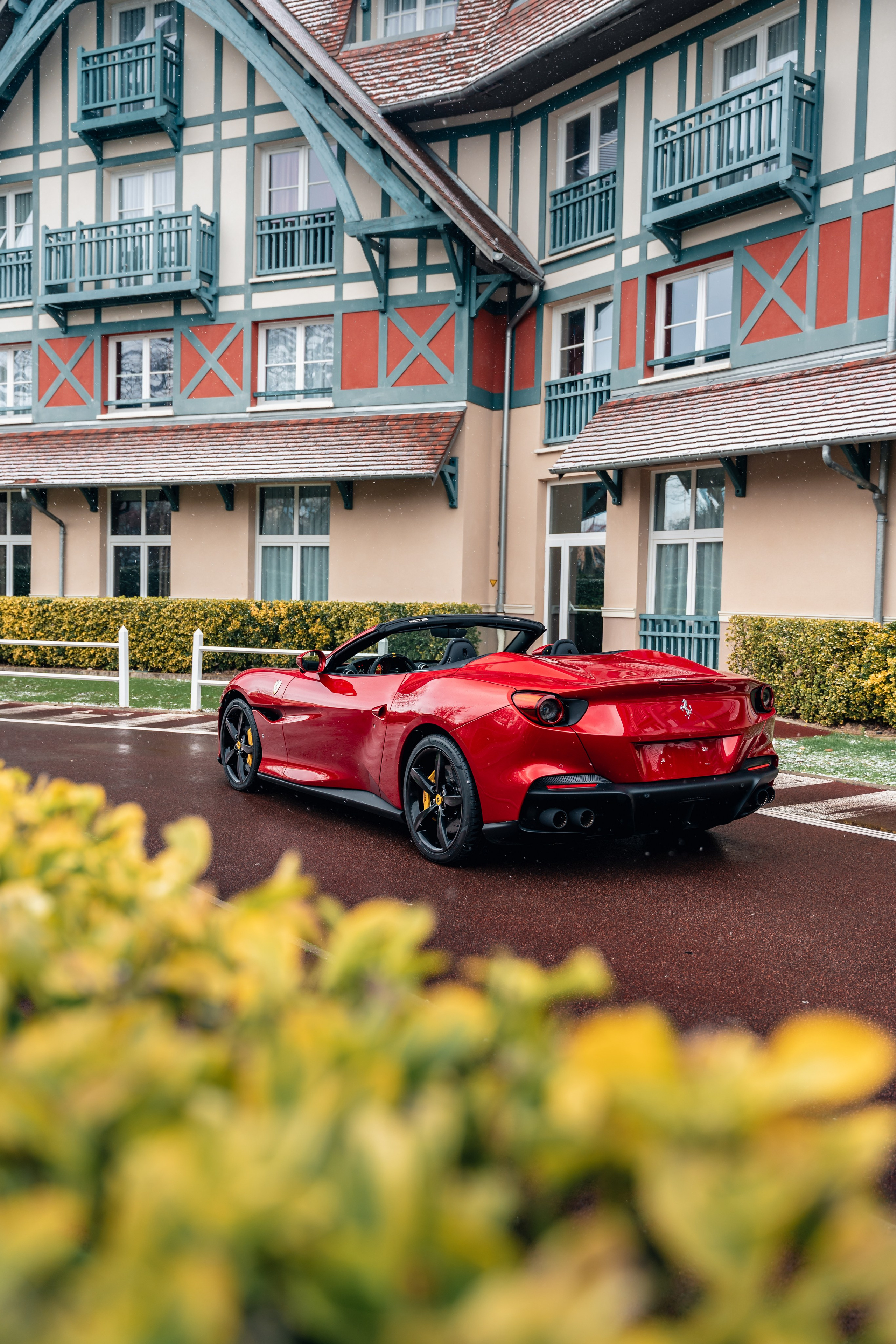 Ferrari Portofino M. Photographe de voitures à Paris — Vitalii Motruk