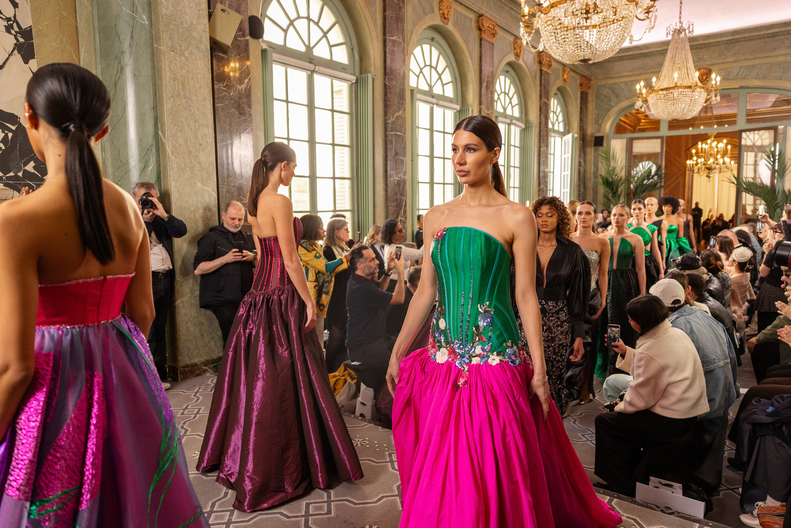 Paris fashion week. MATVEEVA STUDIO