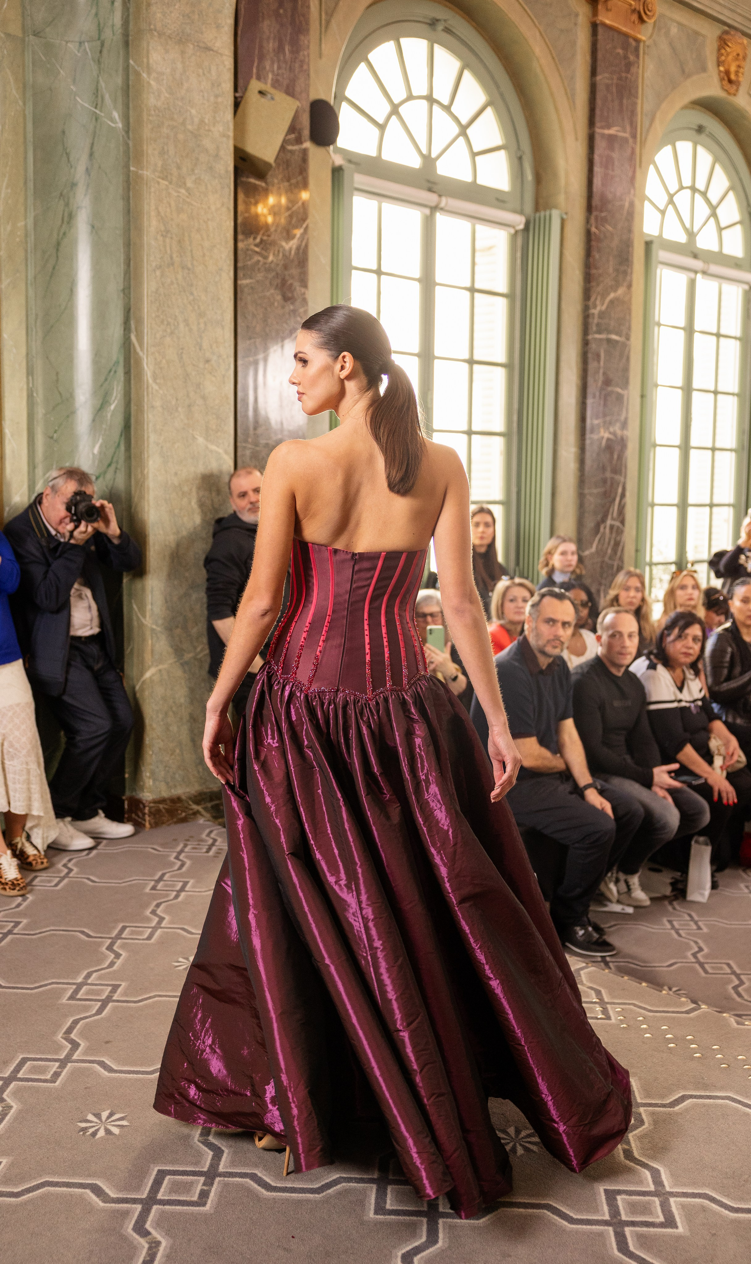 Paris fashion week. MATVEEVA STUDIO