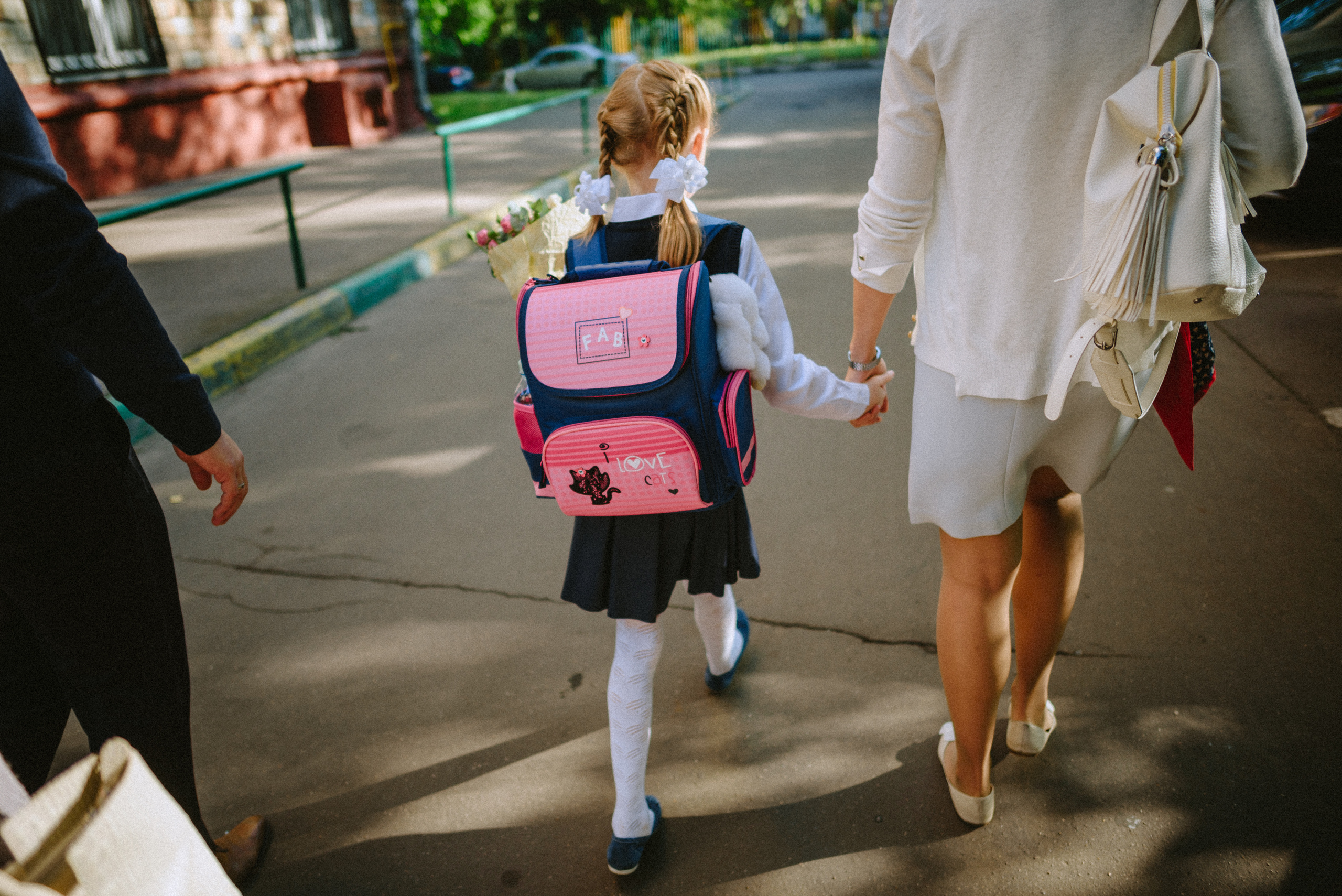 Как Агата в первый класс пошла. Ksenia Marchand/ Lifestyle фотограф в Париже