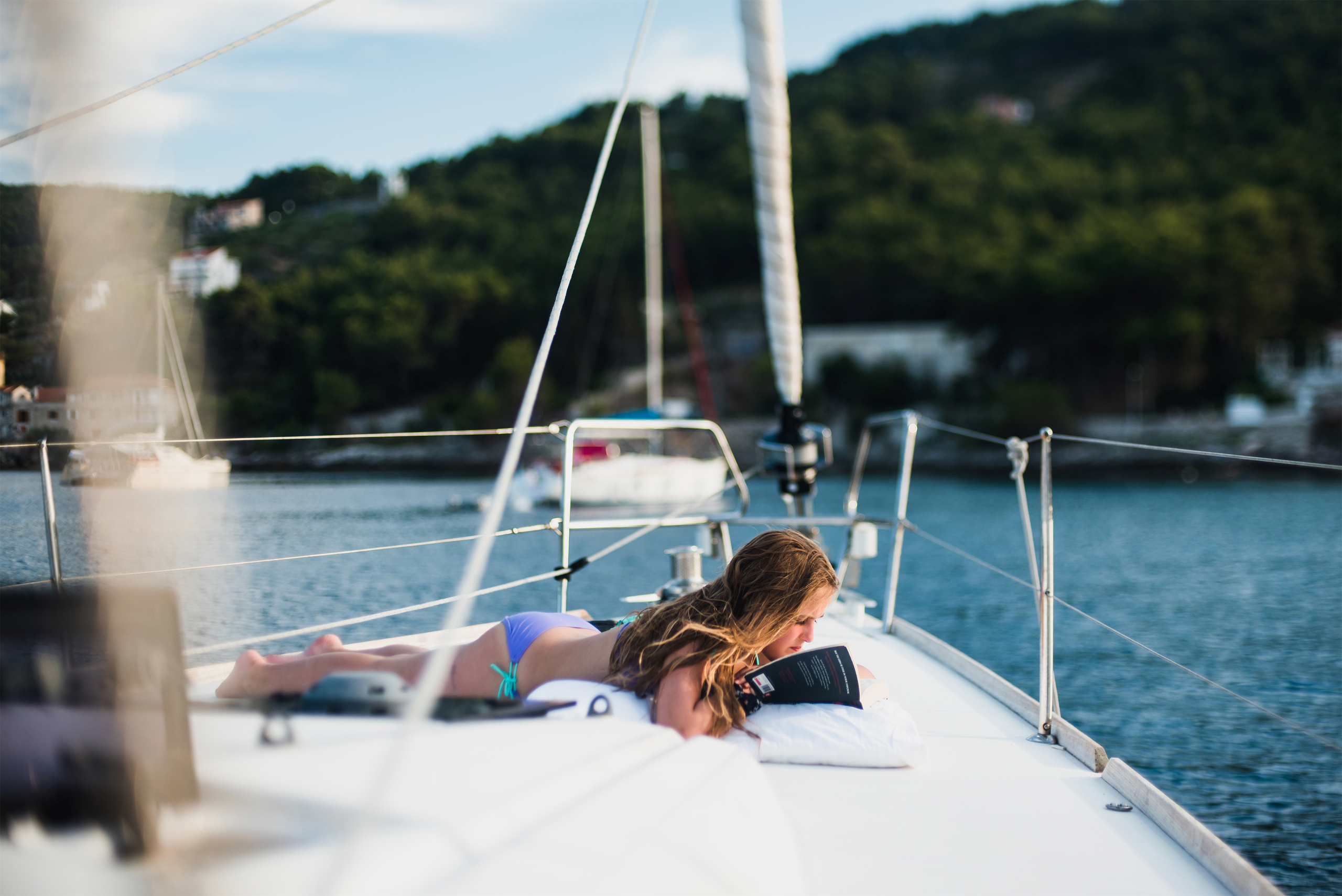 Детская регата в Хорватии. Ksenia Marchand/ Lifestyle photographer in Paris