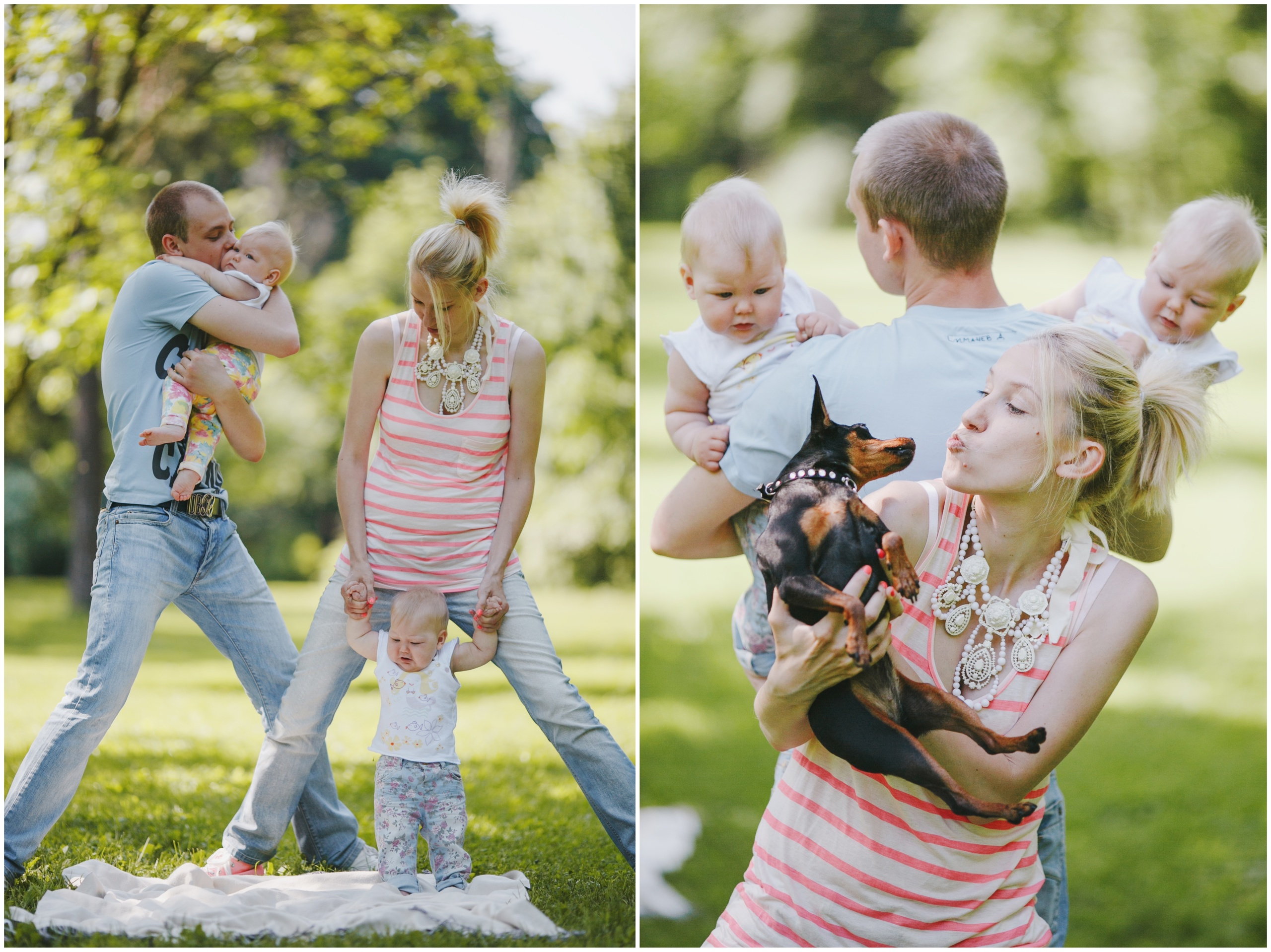 Кире & Ульяне полгода. Ksenia Marchand/ Lifestyle photographer in Paris