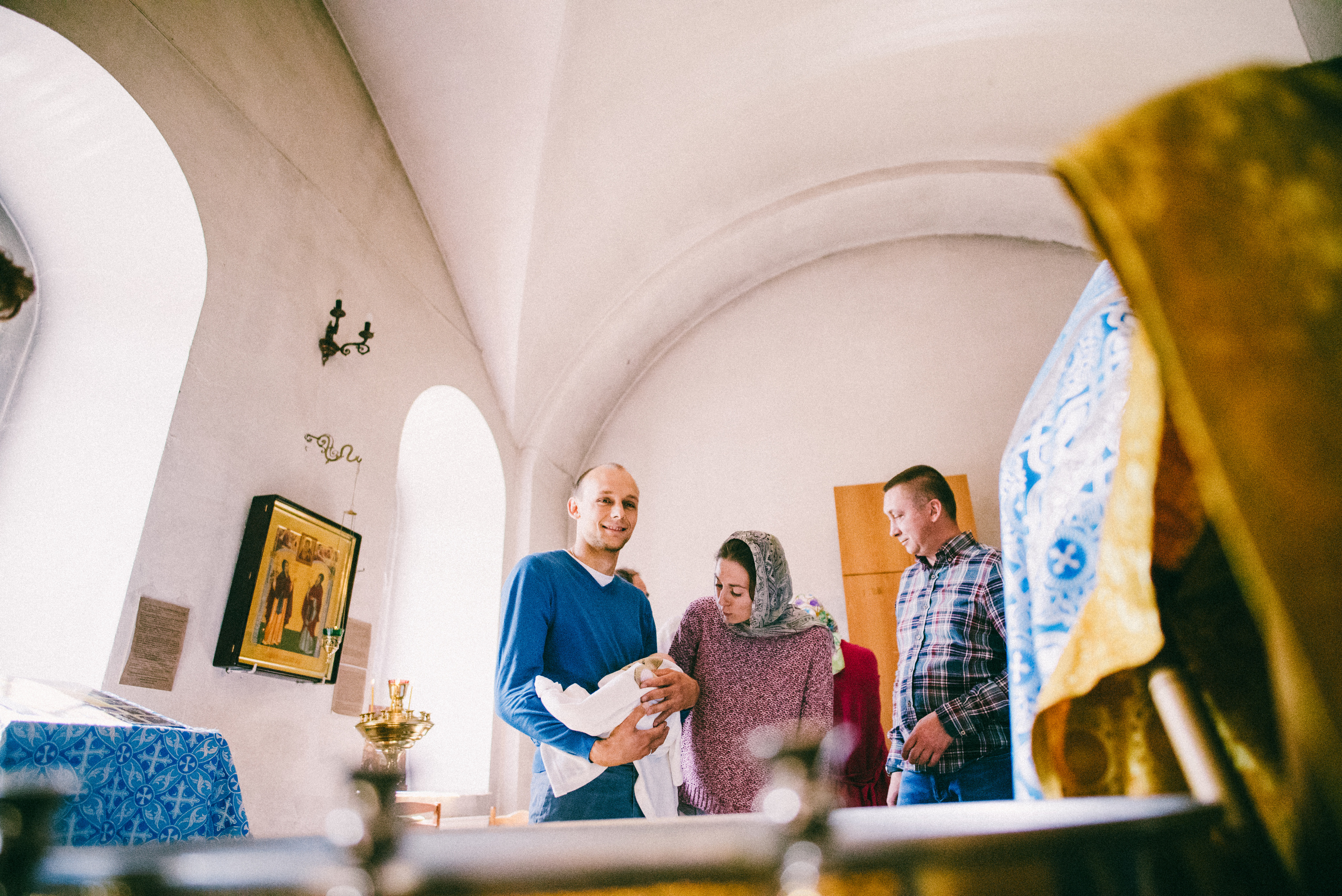 Как мы Ясю c Максимом крестили. Ksenia Marchand/ Lifestyle photographer in Paris