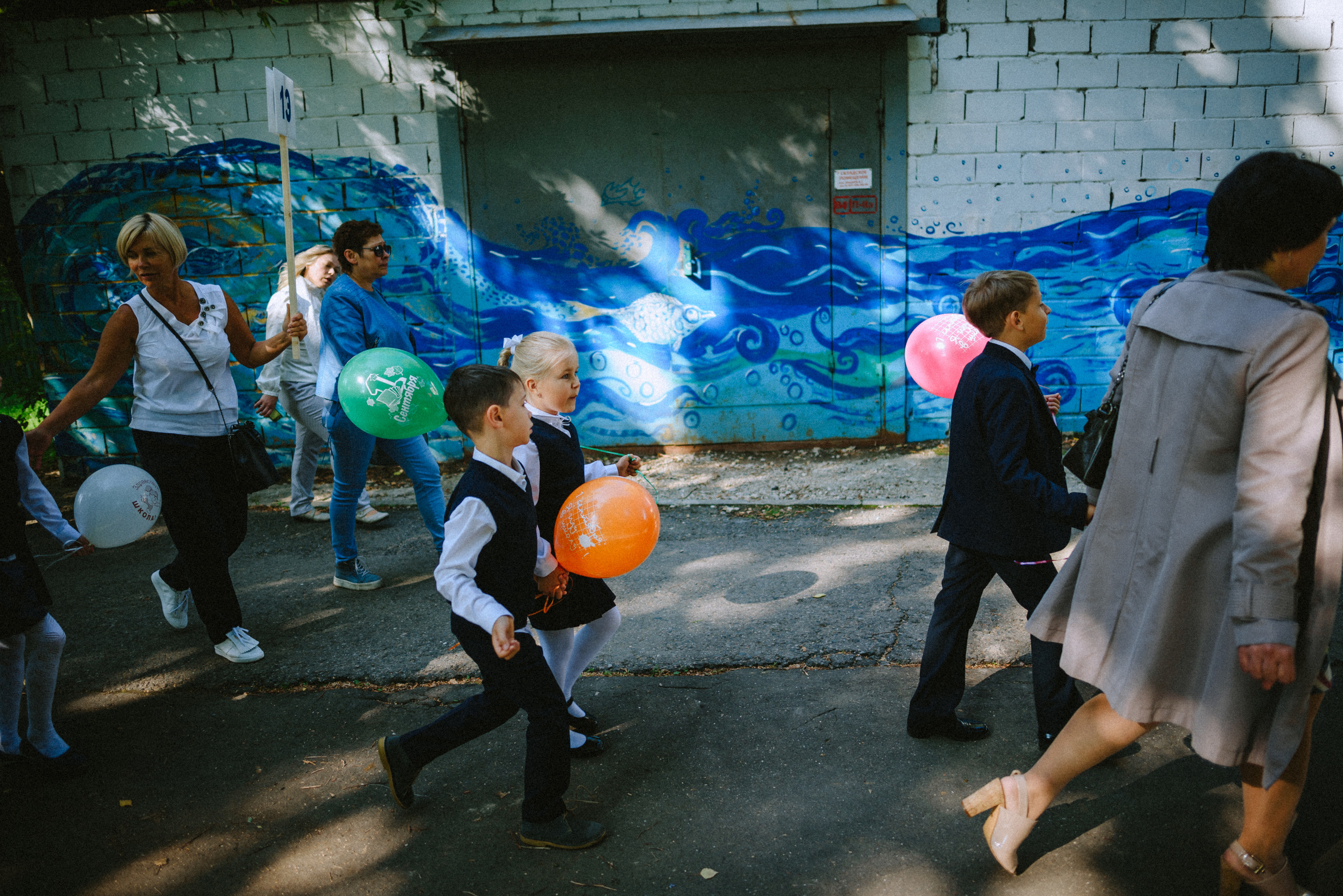 Как Агата в первый класс пошла. Ksenia Marchand/ Lifestyle фотограф в Париже