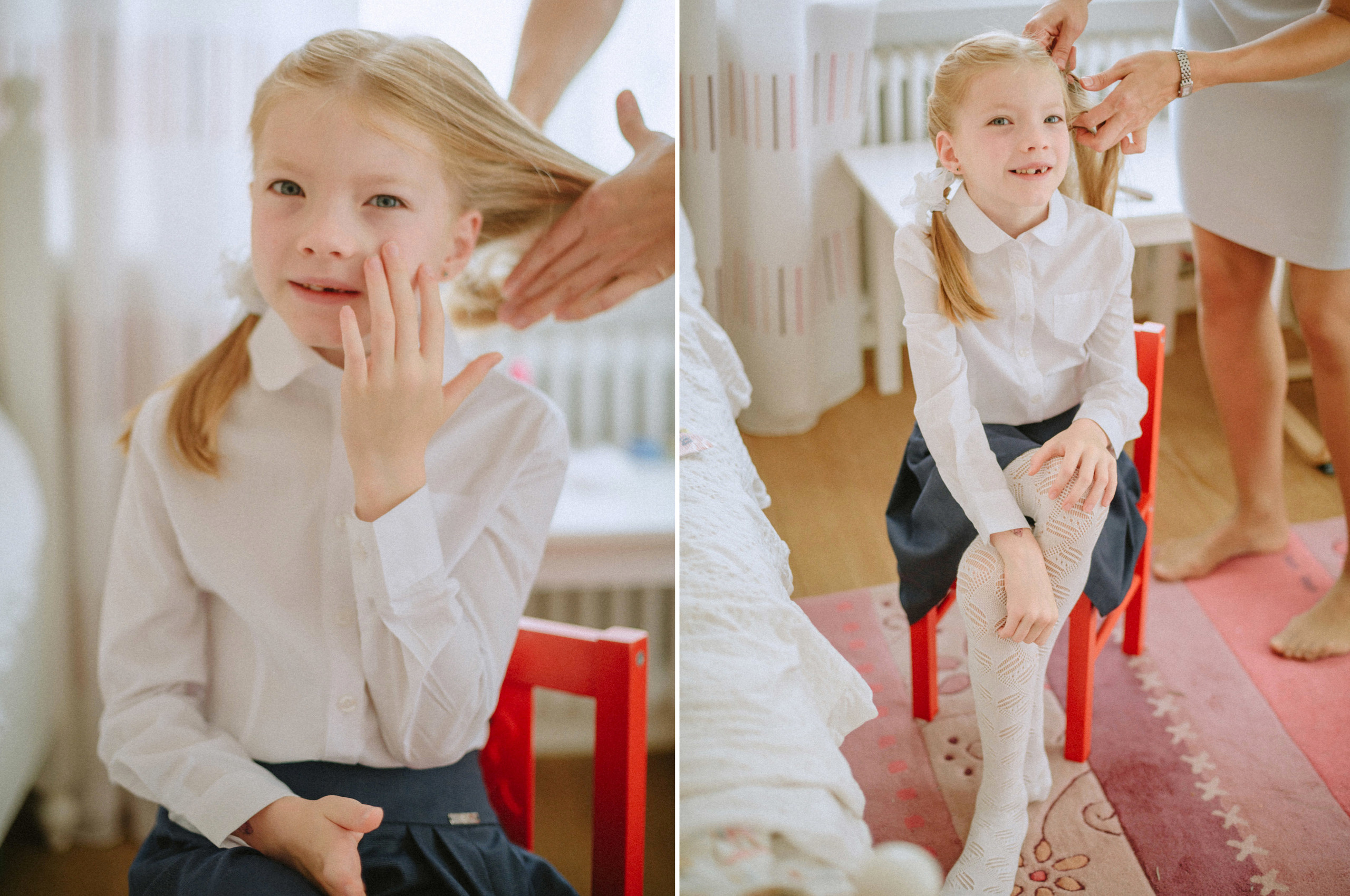 Как Агата в первый класс пошла. Ksenia Marchand/ Lifestyle фотограф в Париже