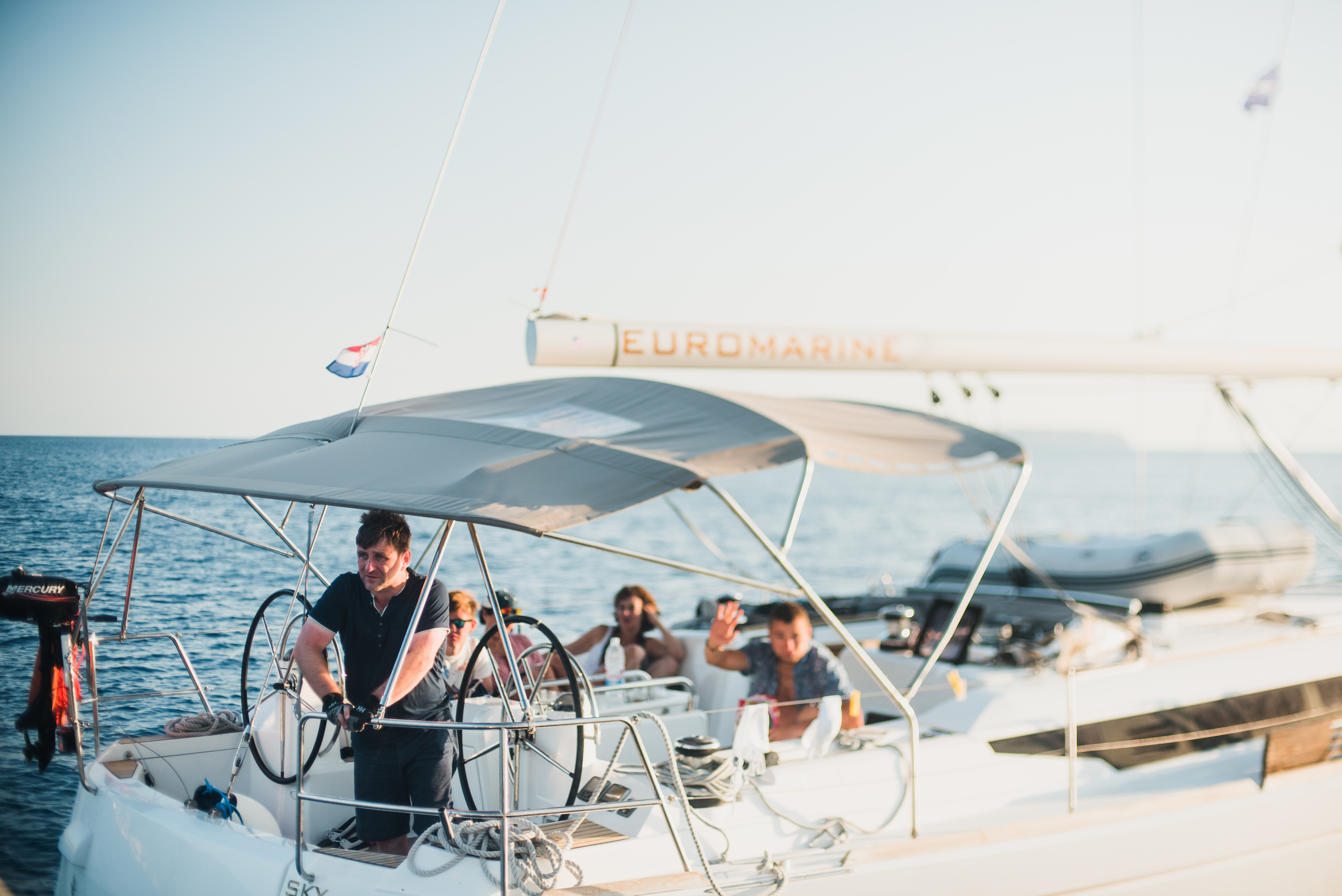 Детская регата в Хорватии. Ksenia Marchand/ Lifestyle photographer in Paris