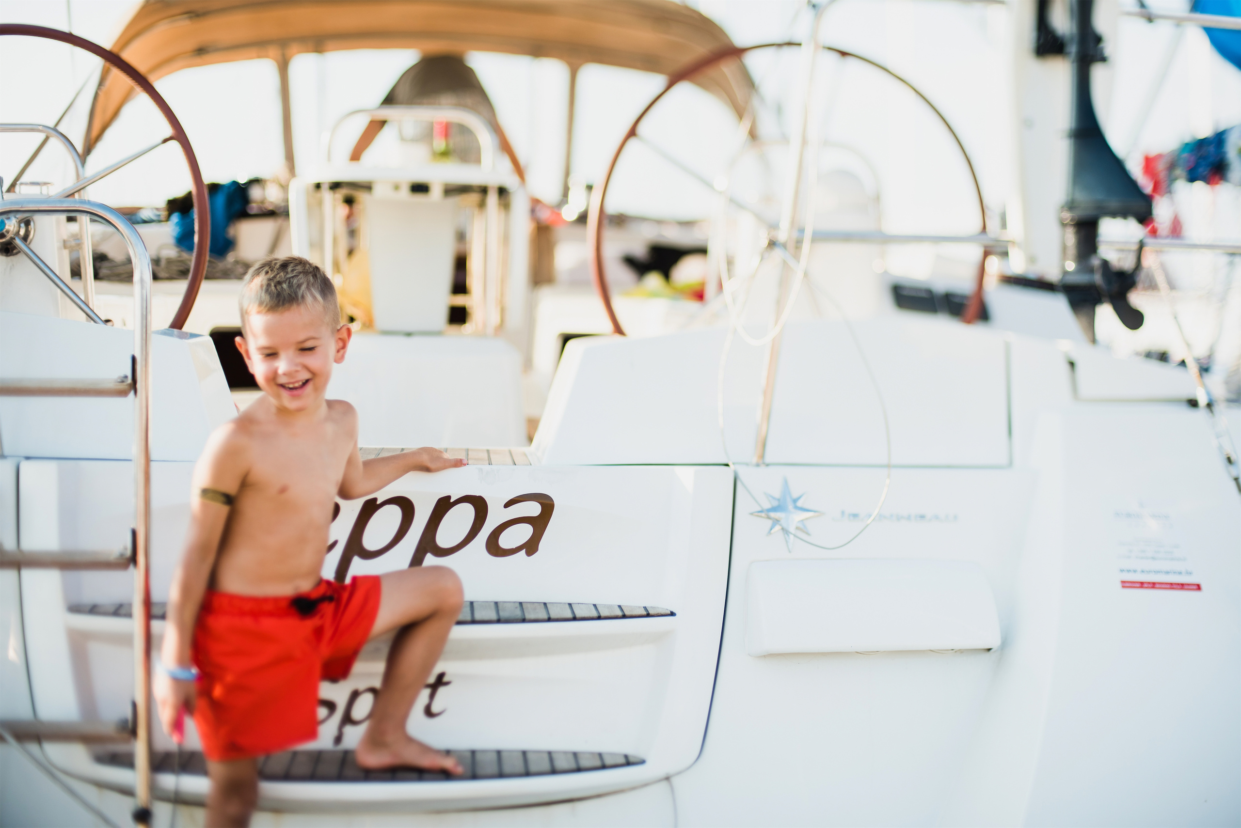 Детская регата в Хорватии. Ksenia Marchand/ Lifestyle photographer in Paris