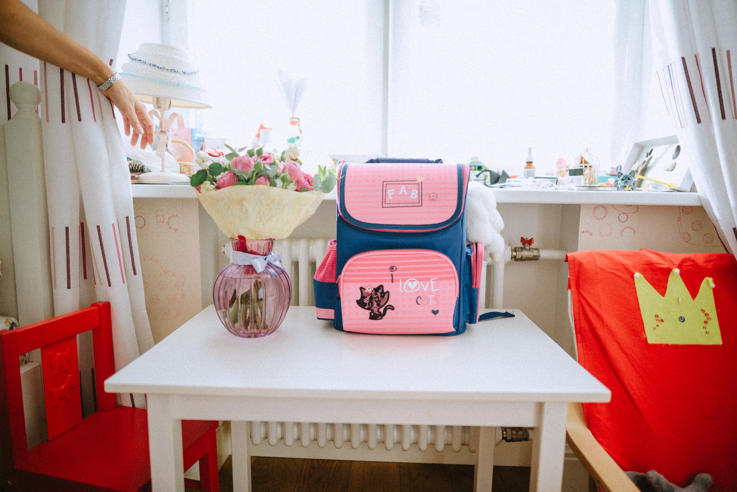 Как Агата в первый класс пошла. Ksenia Marchand/ Lifestyle фотограф в Париже