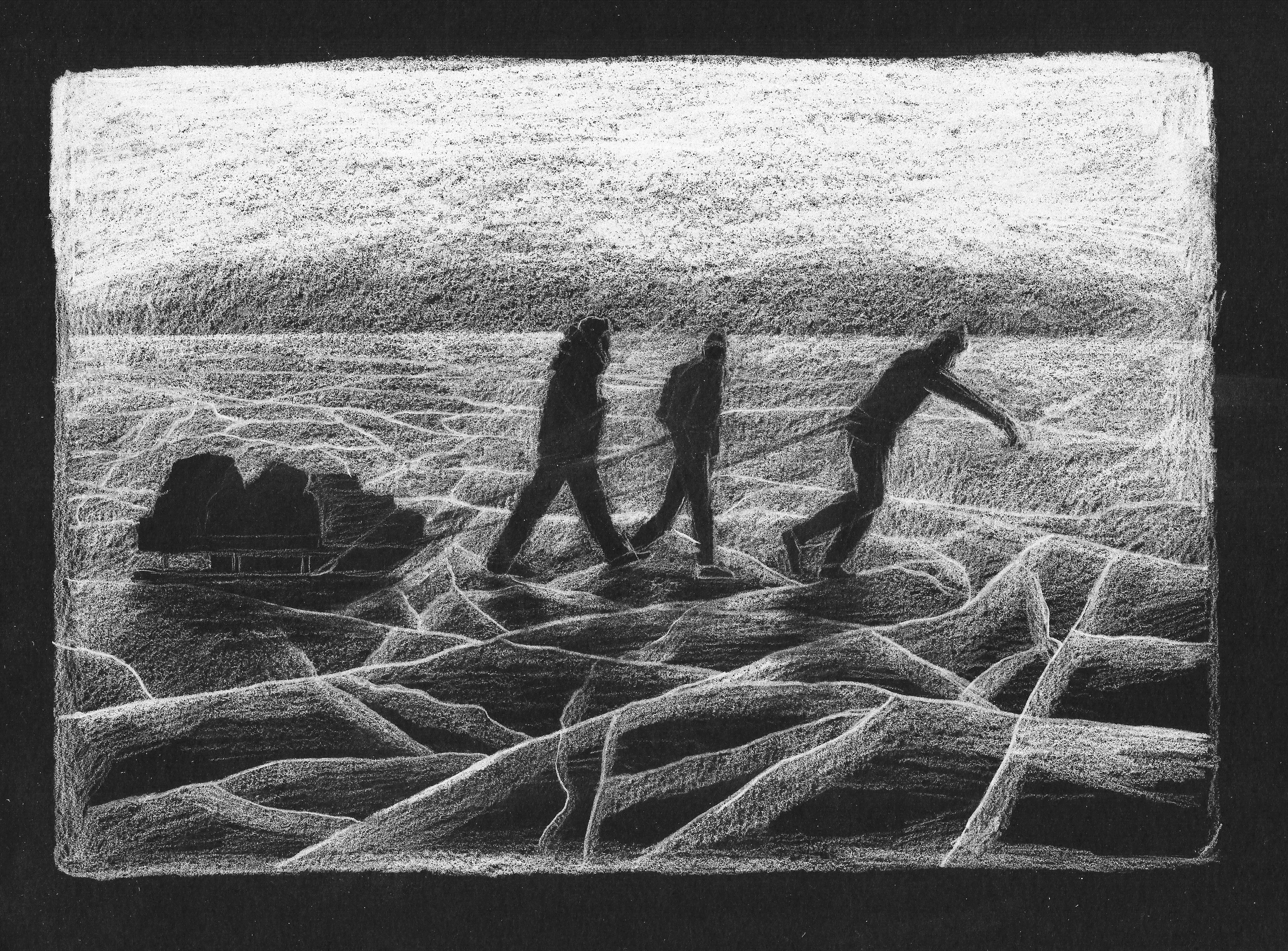 Illustations for album “Bajkał” by Piotr Malczewski. Artist, photographer, graphic designer, dreamer