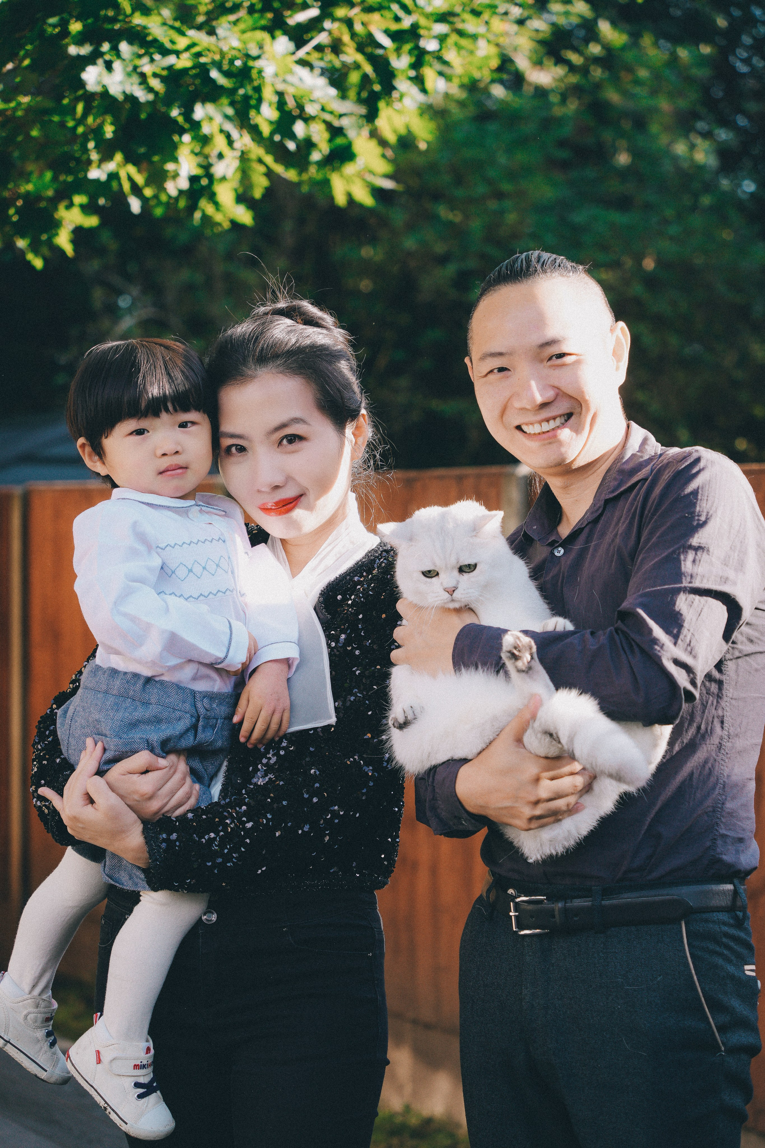 Chinese family photo session in Solihull