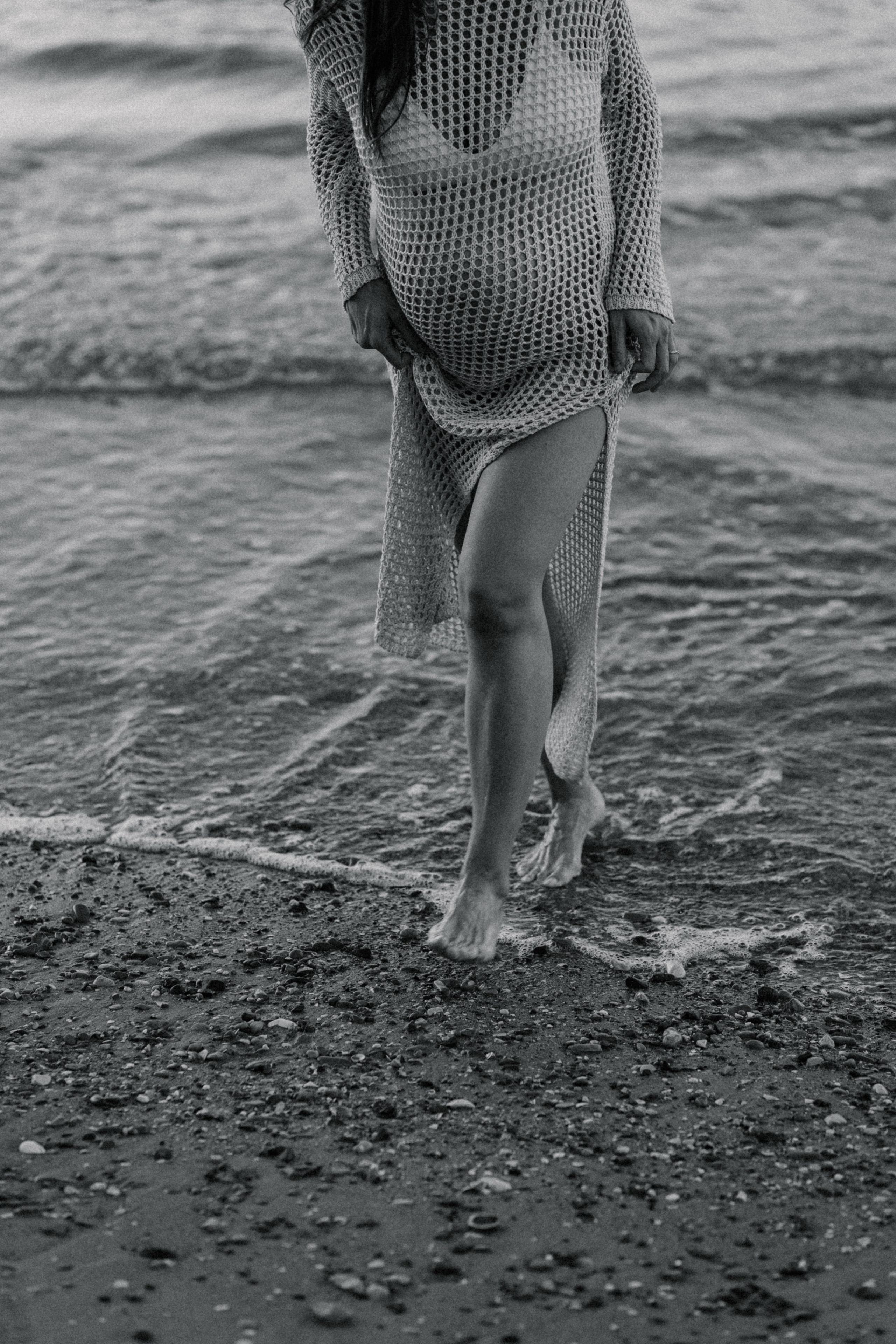 In dolce attesa. Fotografa Rimini