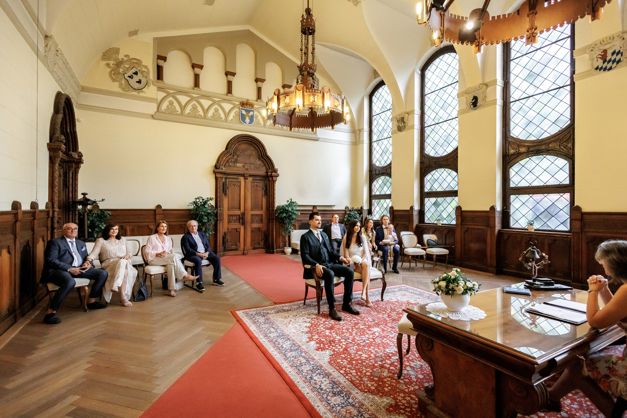 Jana & Max | Standesamtliche Hochzeit im Schmargendorf. Hochzeitsfotografie in Berlin Nataliia Schütze