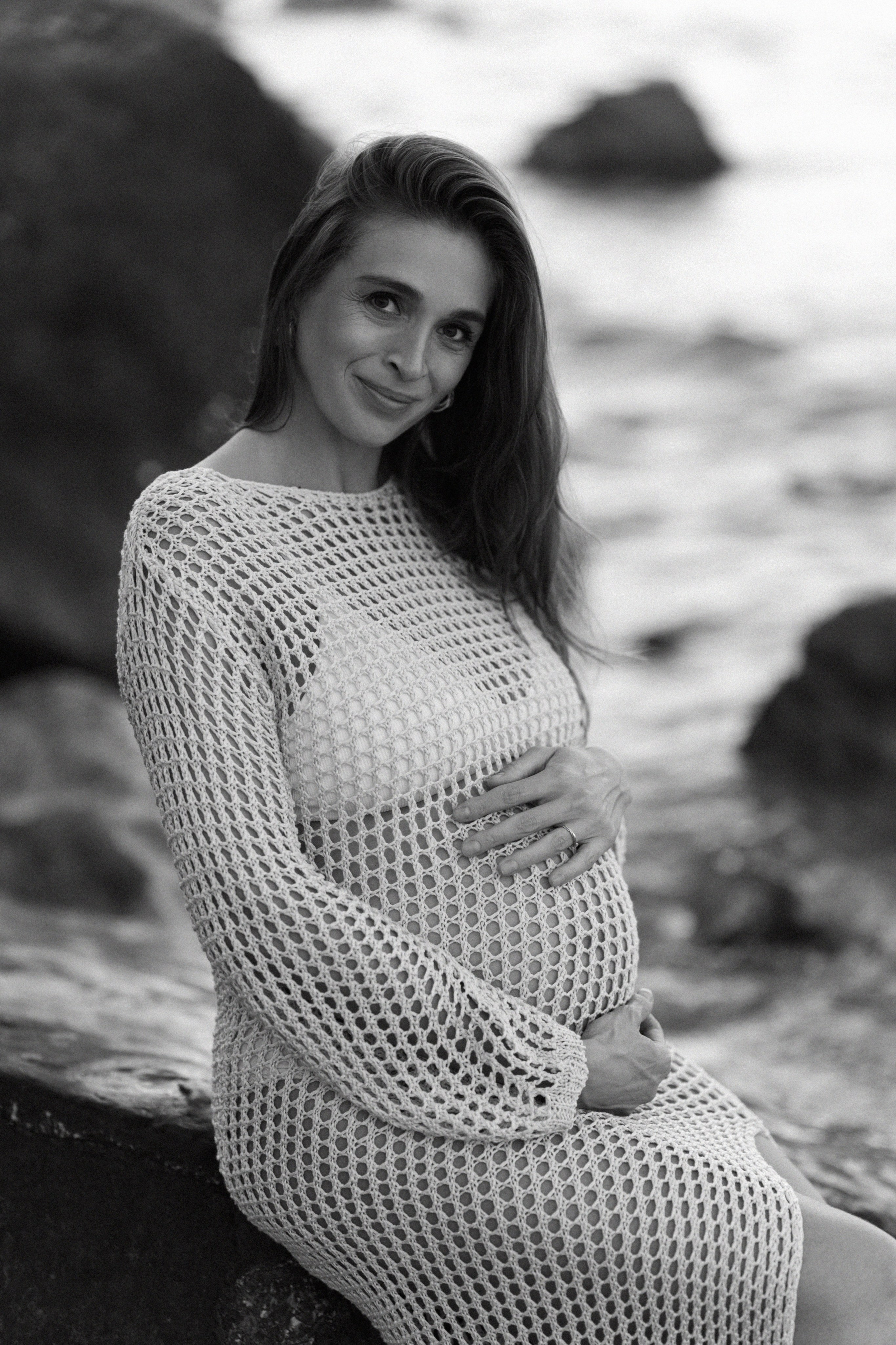 In dolce attesa. Fotografa Rimini