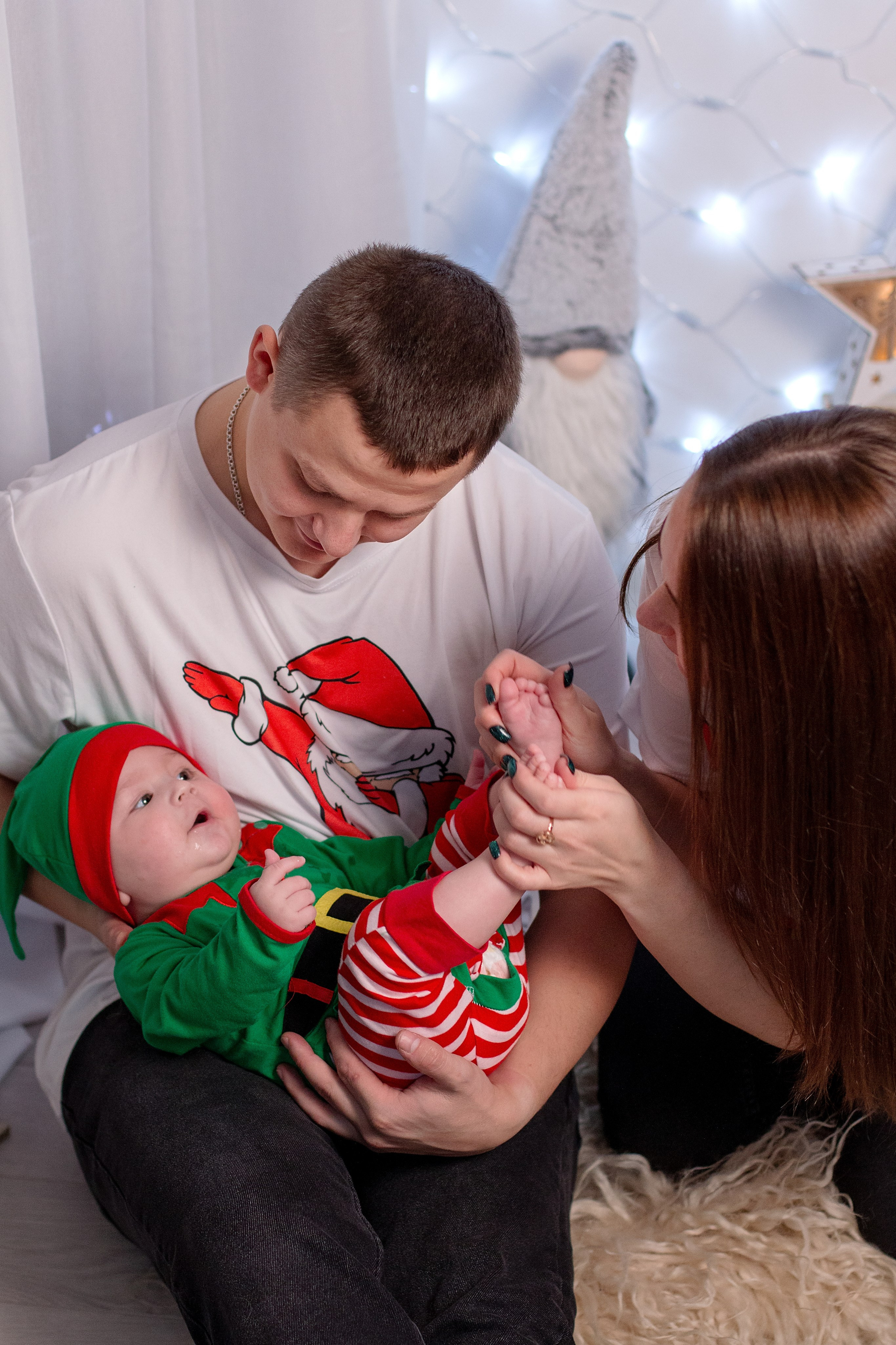 Новый год в студии. Детский и семейный фотограф в г. Бельцы