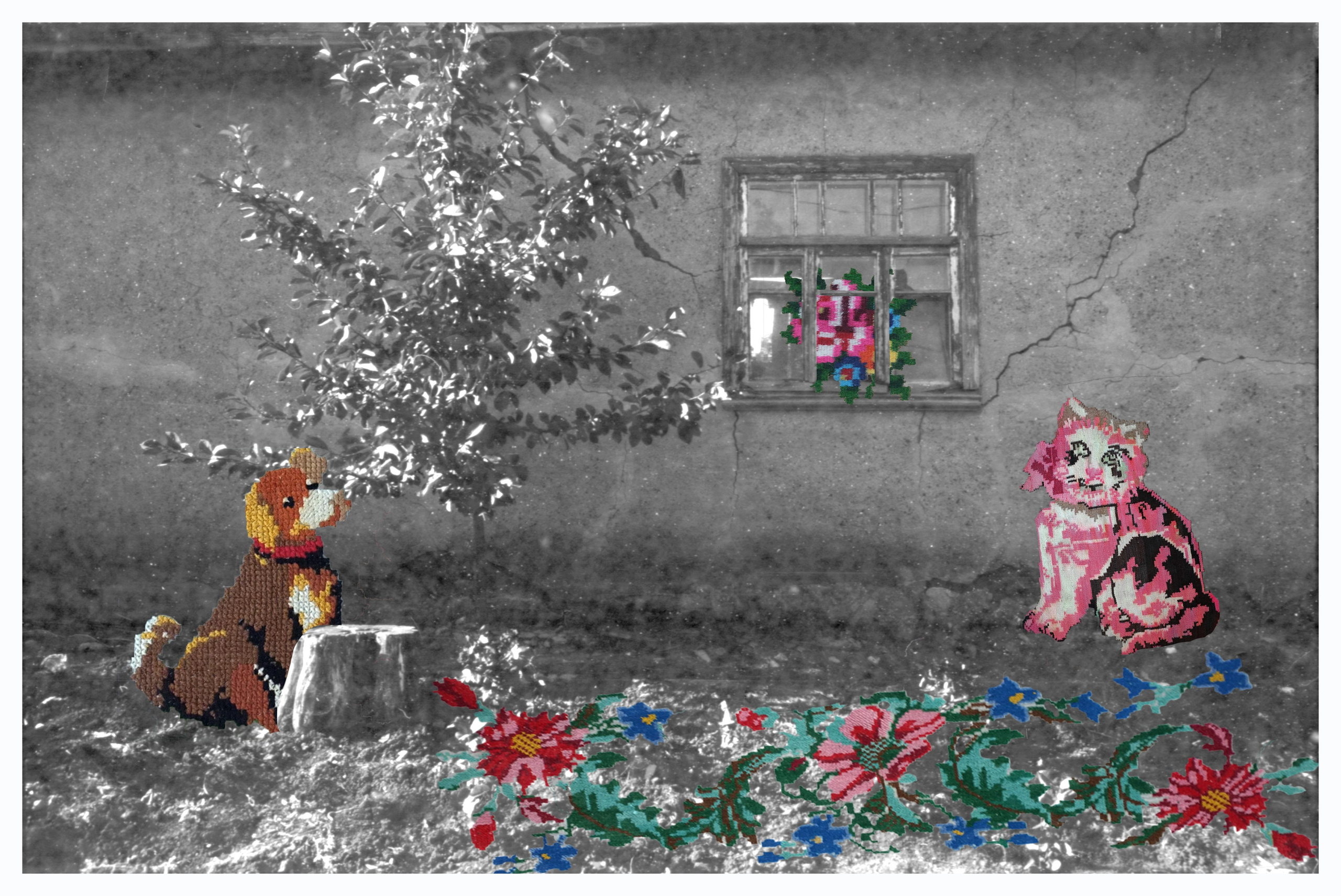 Patterns of the village of Gaidar. Natalia Parfenova visual artist film photographer