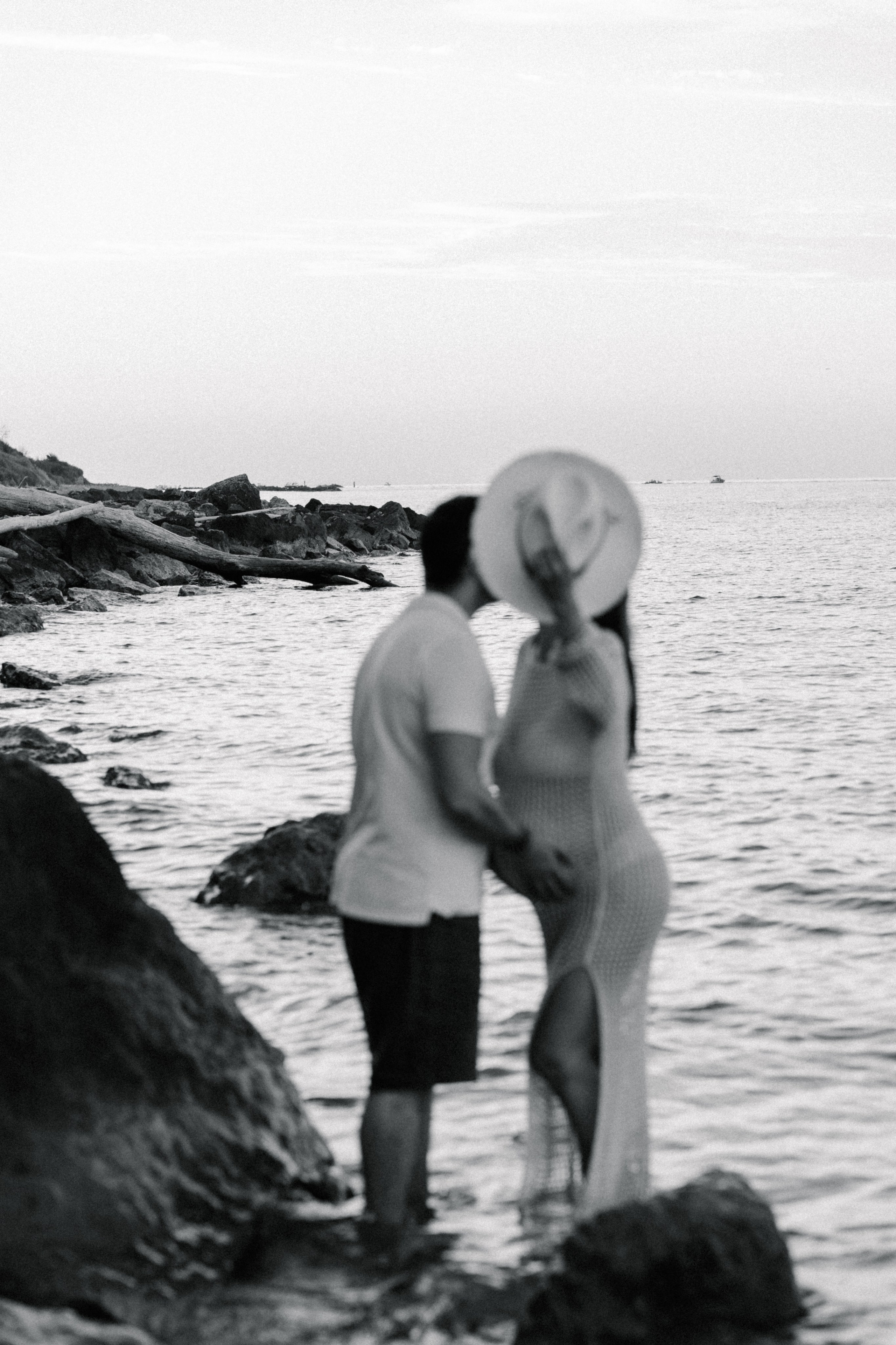 In dolce attesa. Fotografa Rimini