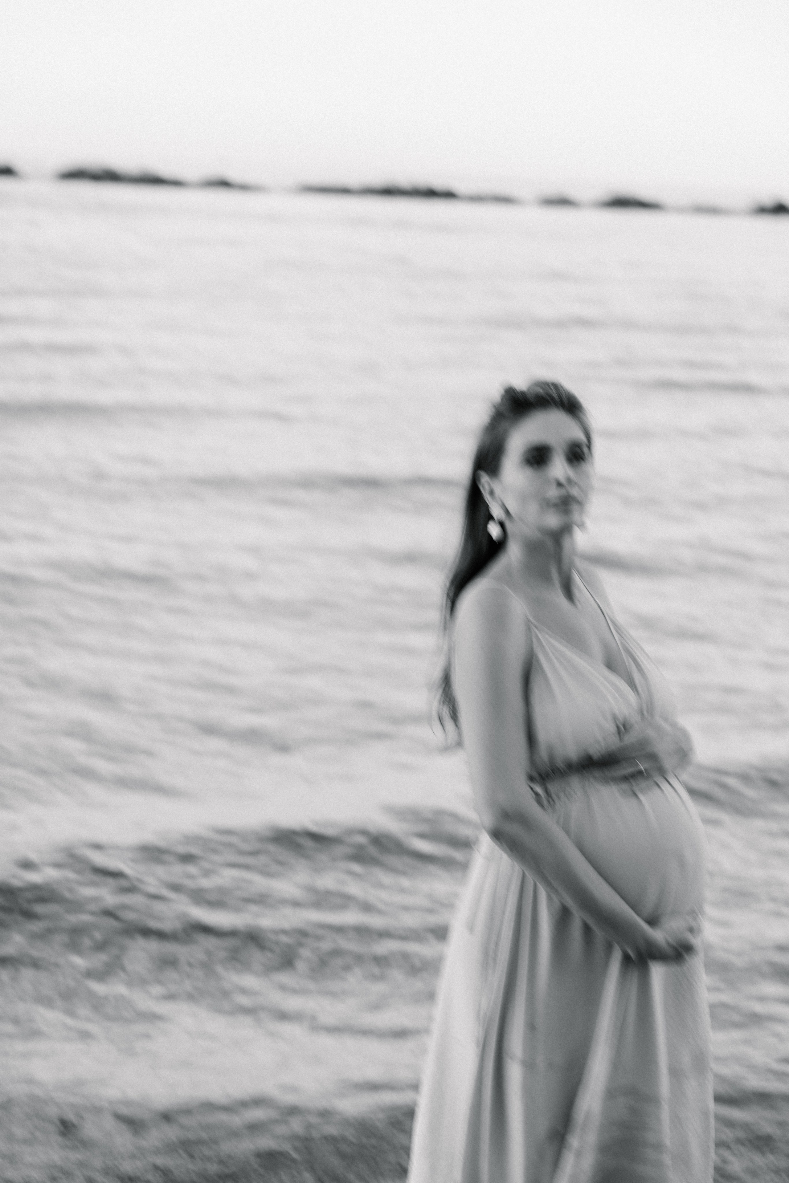 In dolce attesa. Fotografa Rimini