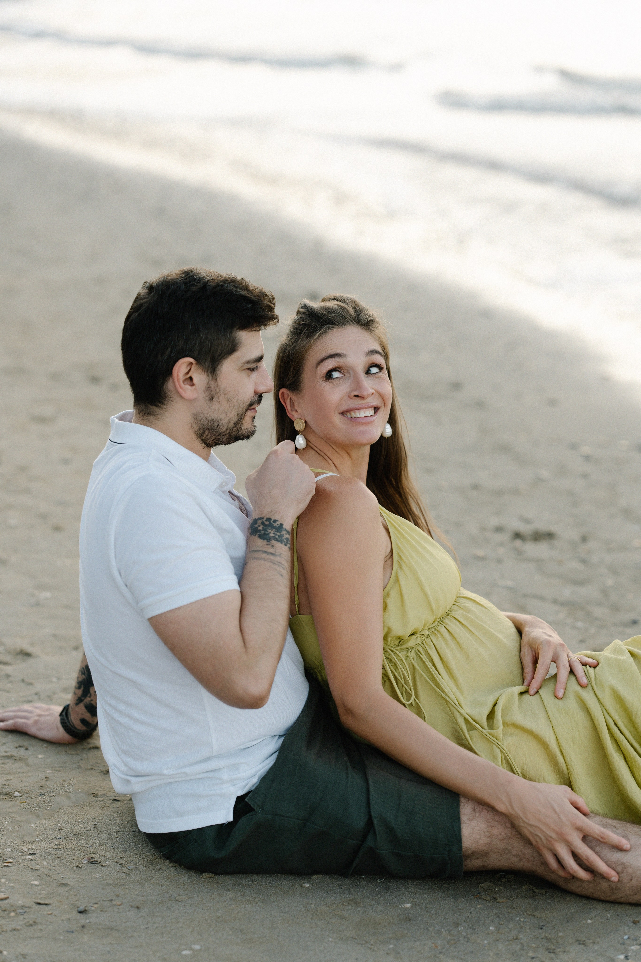 In dolce attesa. Fotografa Rimini