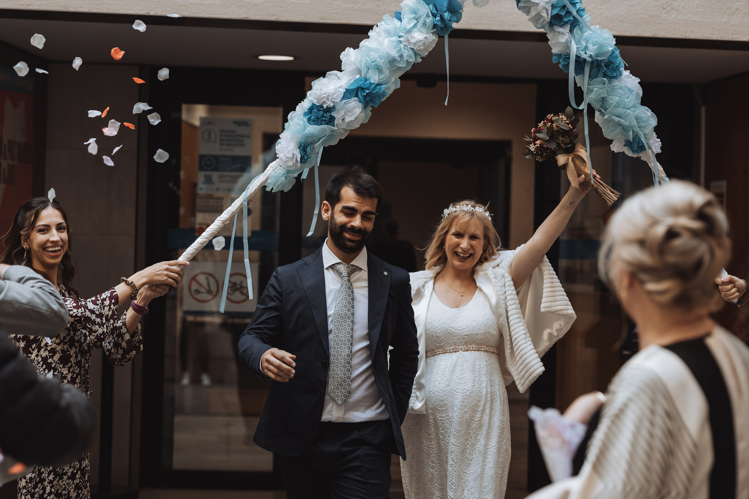 Sarah+Marc, 23.11.2024, Ayuntamiento de Girona. Fotógrafa de bodas en Cataluña