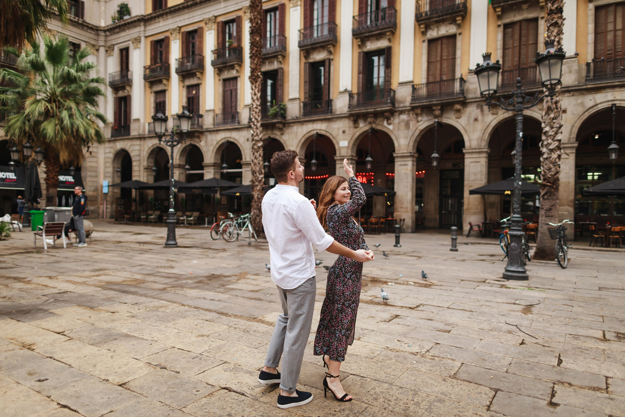 Damian i Monika. Фотограф в Барселоне Испании Маслик Юлия