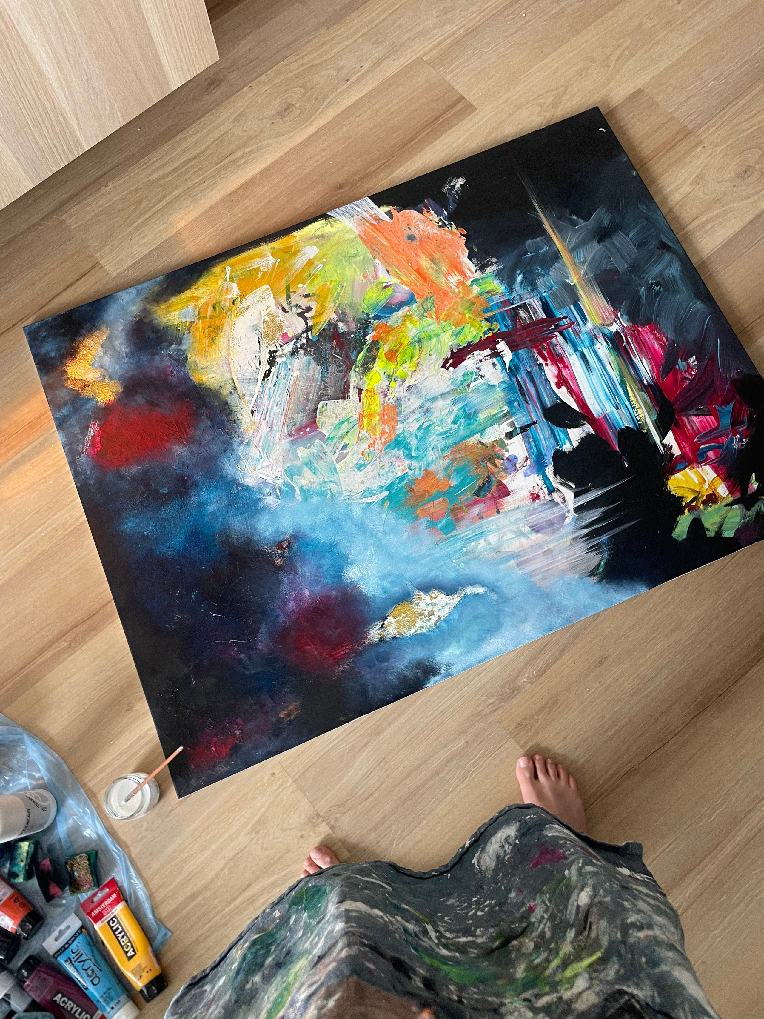 Skupinový workshop introspektivní malby. Dana Lišková — Empatická fotografka | Introspektivní umělkyně | Neurodivergentní koučka| Zakladatelka Artepy.cz