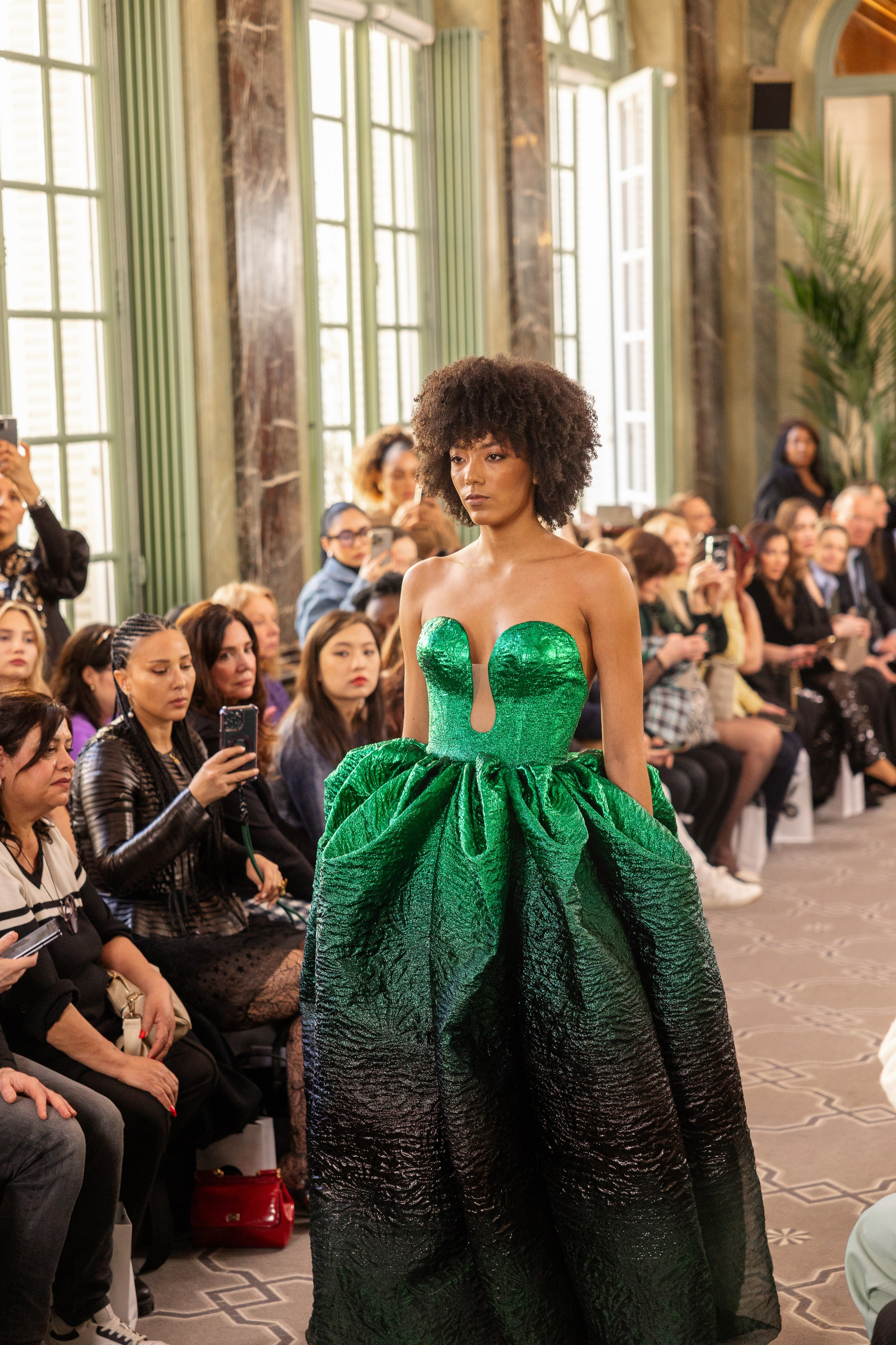 Paris fashion week. MATVEEVA STUDIO