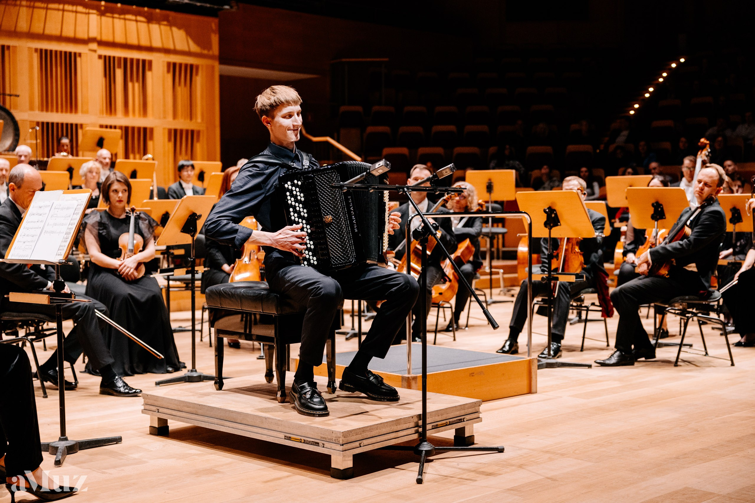Koncert dyplomantów aMuz w Polskiej Filharmonii Bałtyckiej. Fotograf Ślubny Warszawa - Sesje Biznesowe Rodzinne Eventy