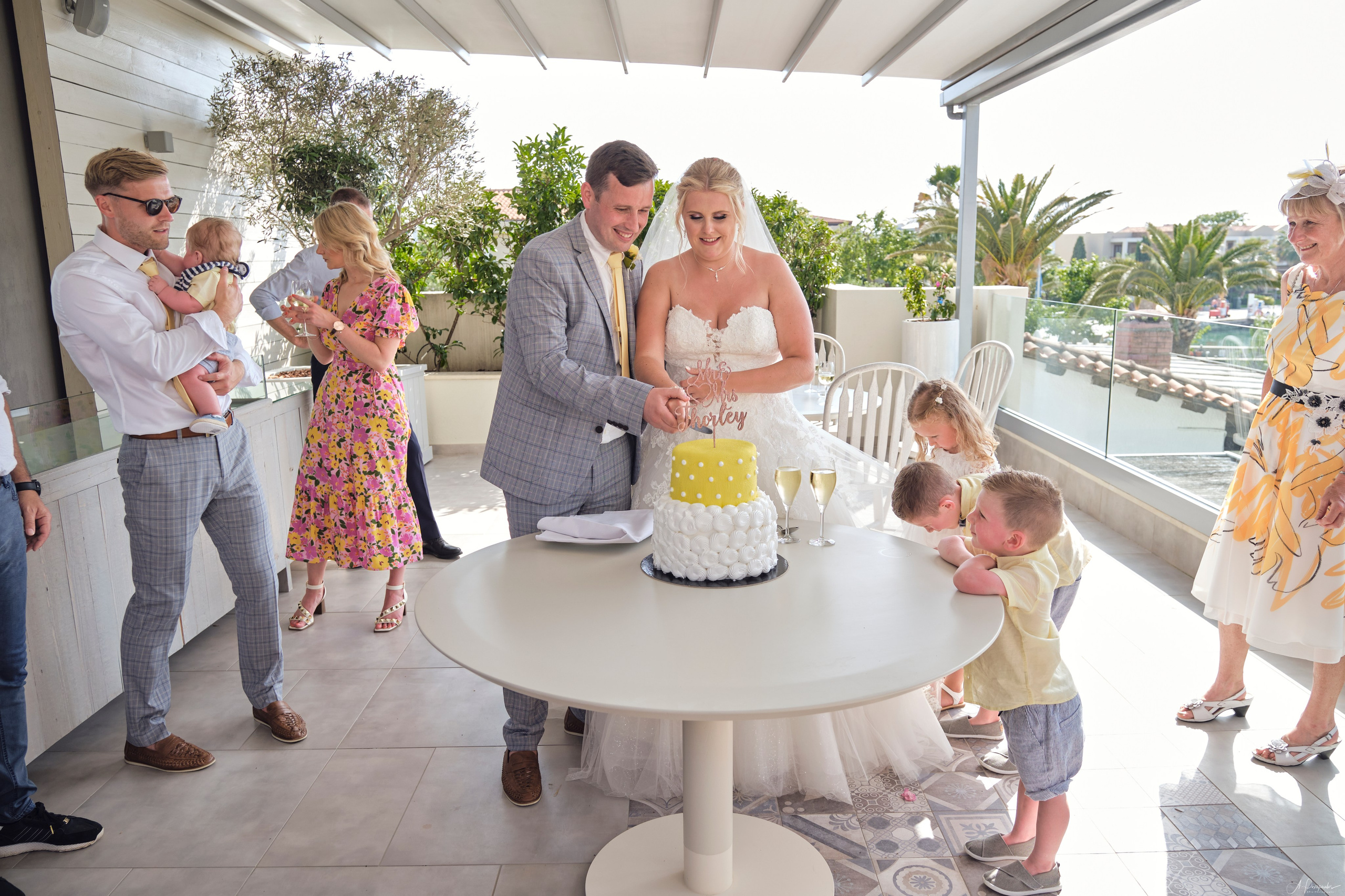 Sam & Haley Wedding Day (Sani Resort — Halkidiki). Φωτογράφος Αναστάσιος Πιξόπουλος