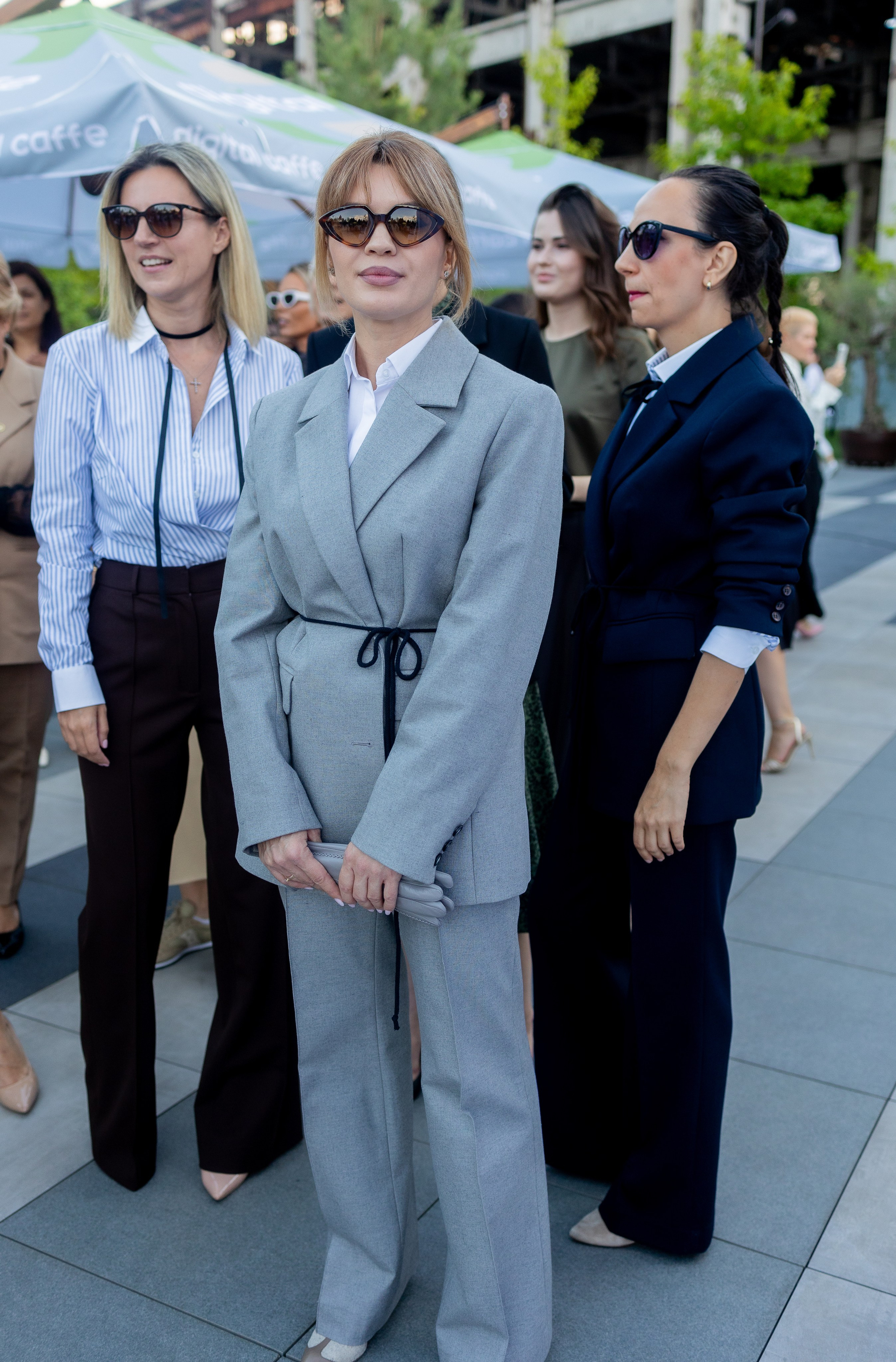 L.Storojuc backstage runway. MATVEEVA STUDIO
