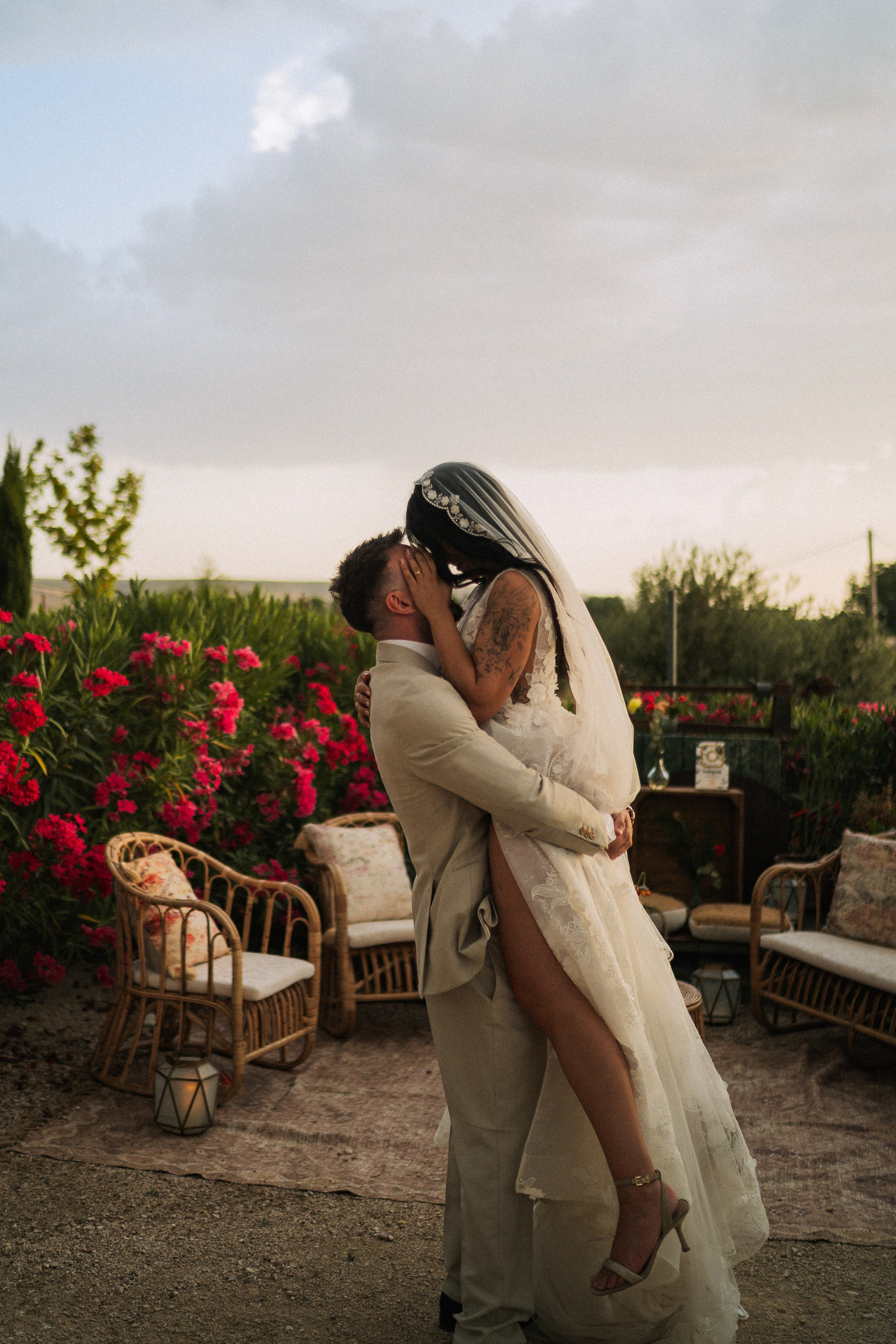 Nerea y Samuel. Christian García