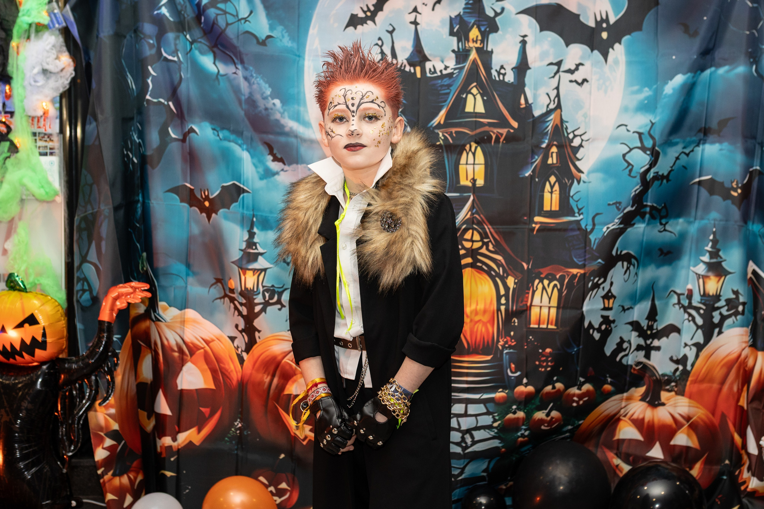 Leo dance studio Helloween 2025. Семейный и детский фотограф в Варшаве Мила Бобровская