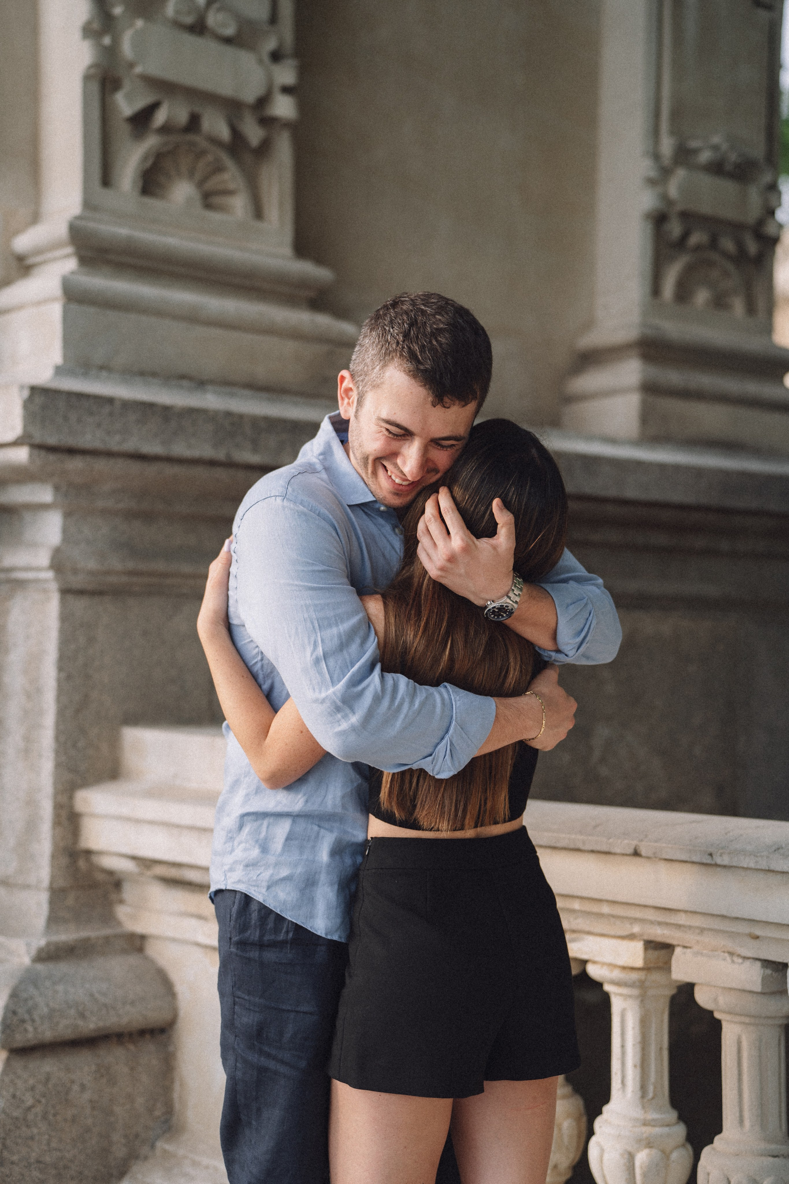 Sesiones de fotos de propuesta de matrimonio en Madrid. Fotógrafo en Madrid, España. Alyona Belyaninova