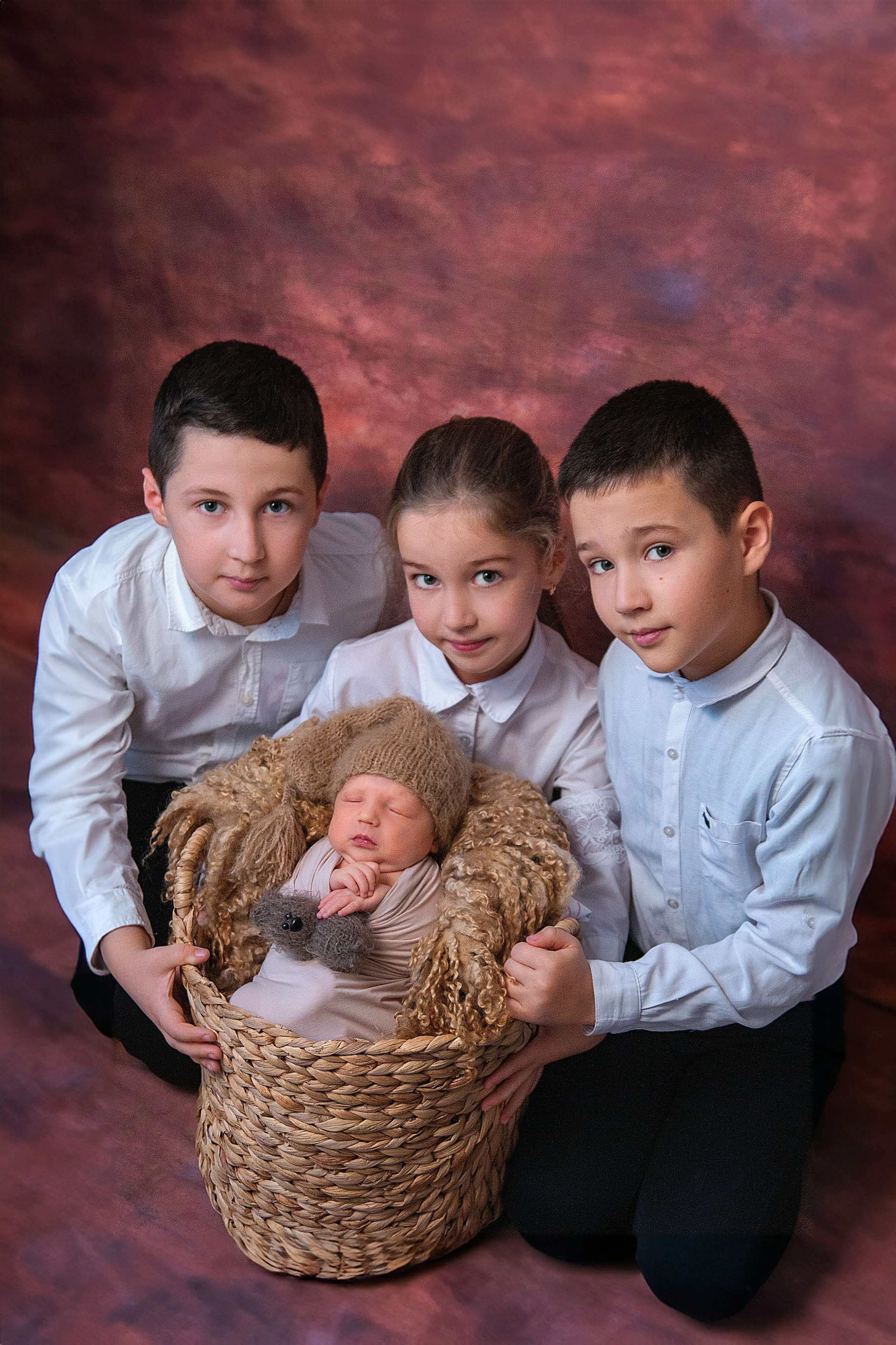 Newborn классическая. Детский и семейный фотограф в г. Бельцы