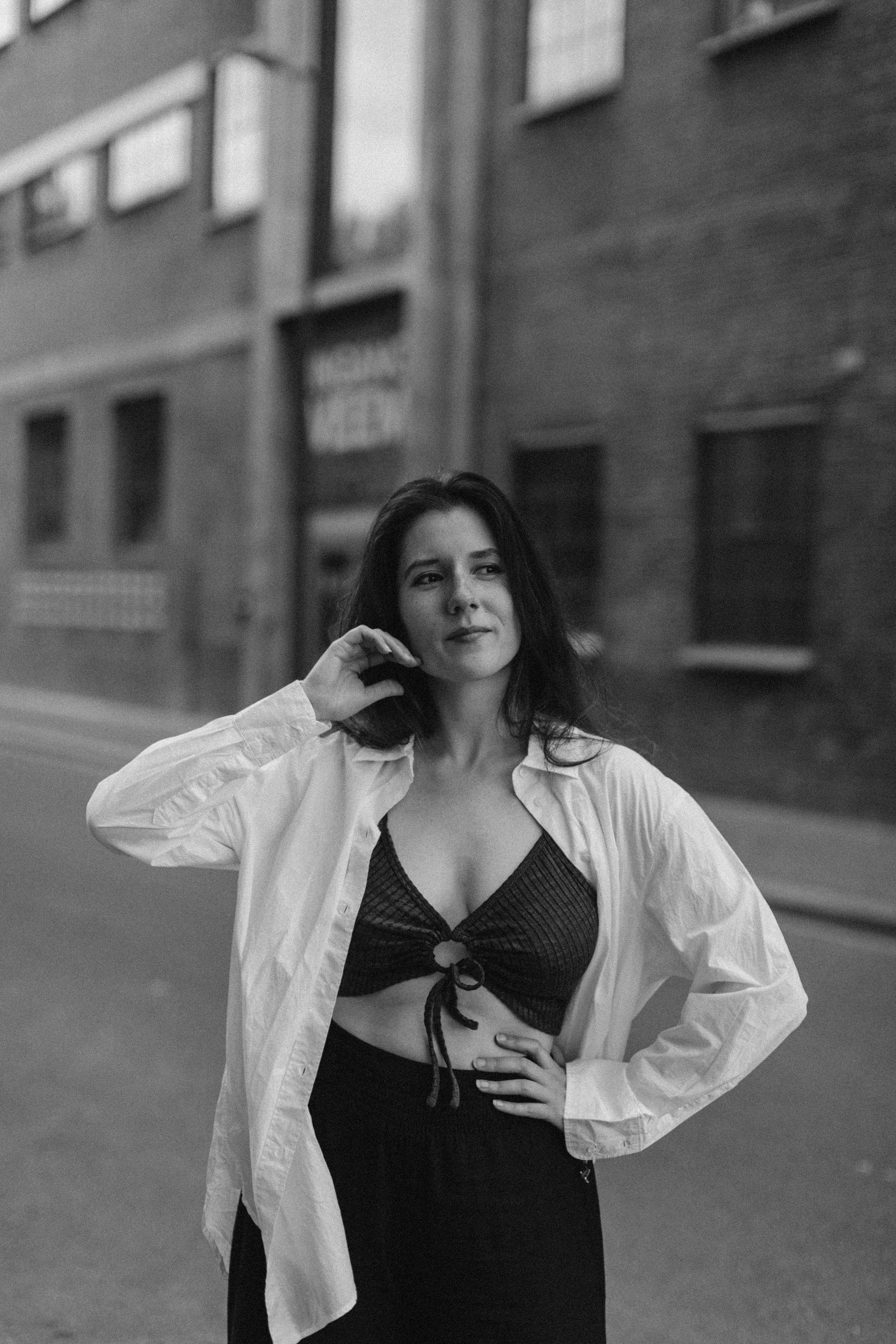 Oksana. The 1st photoshoot in life. True self