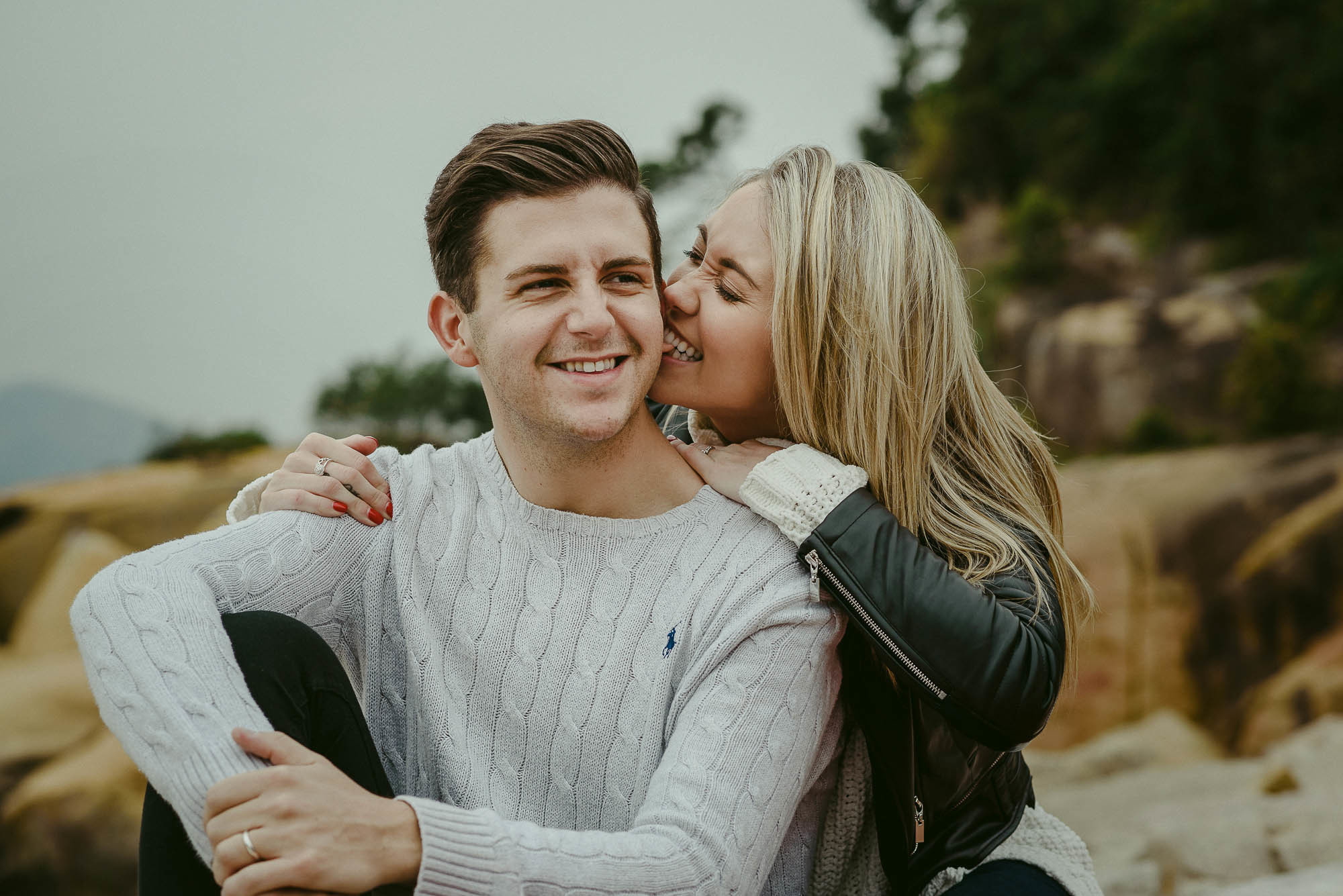 Влюбленные на пляже, фотосессия с Sergyphoto