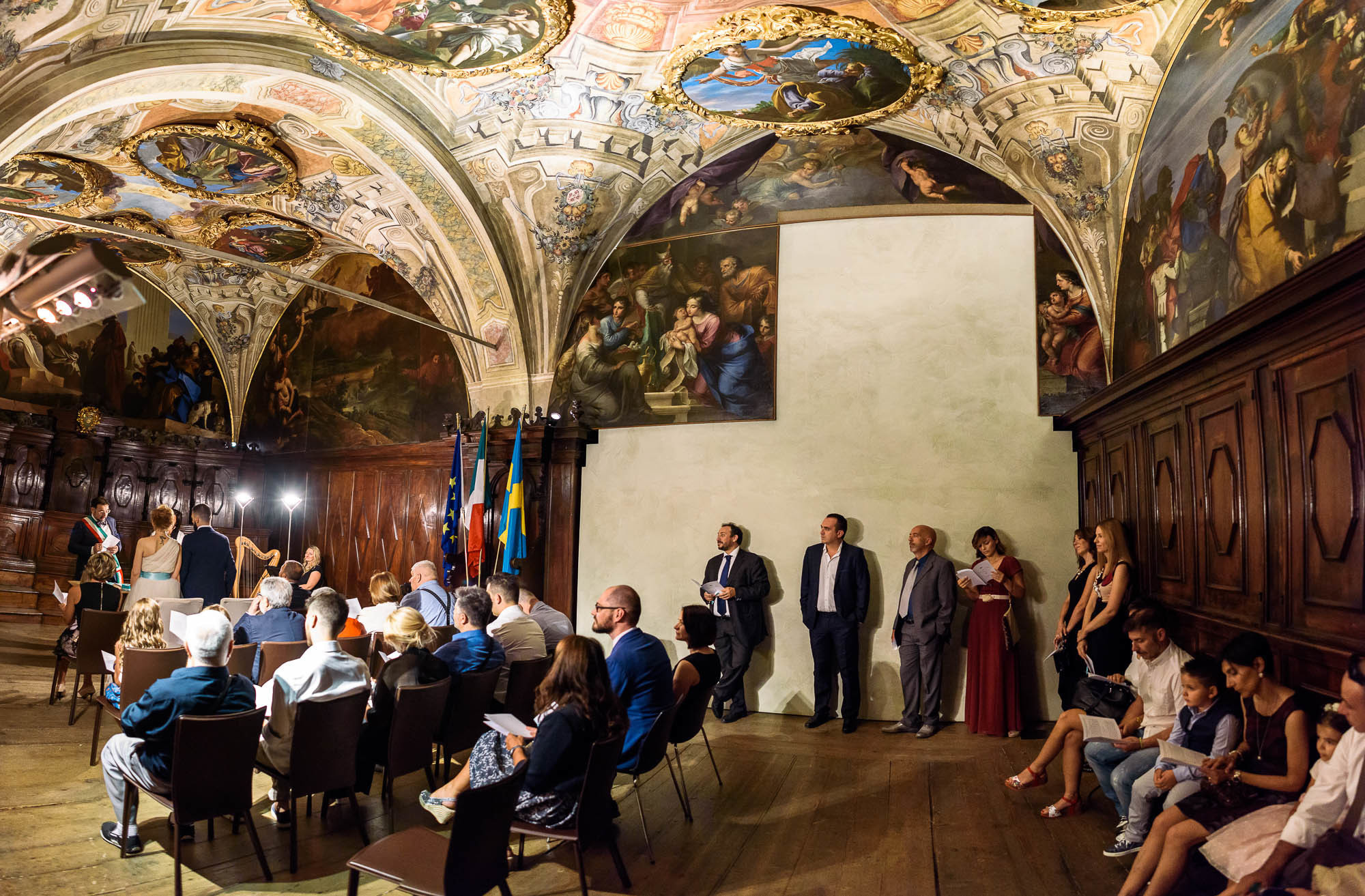 Церемония бракосочетания, свадебный фотограф  в Италии Sergyphoto