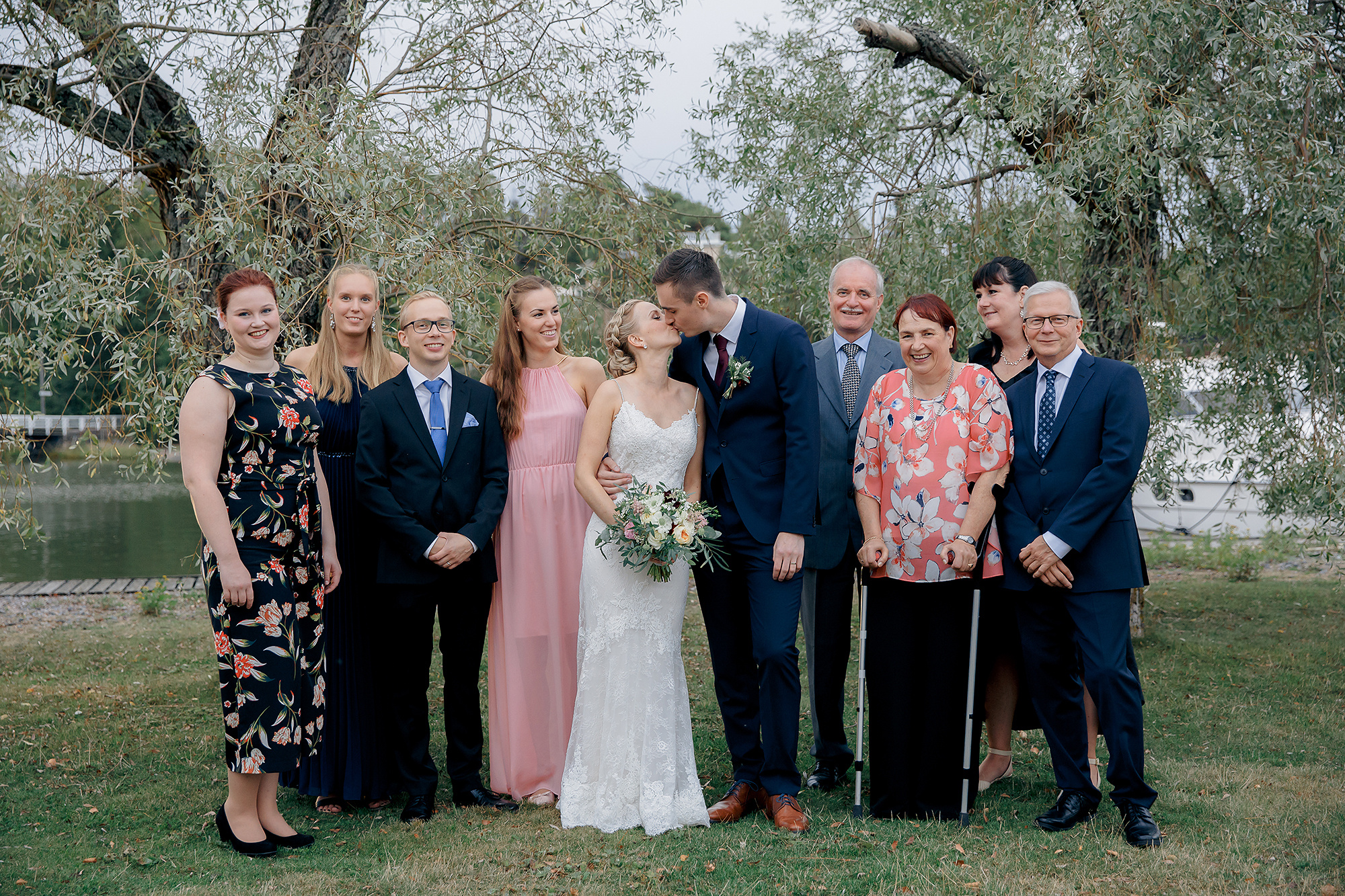 Riikka&Lauri, hääkuvaus Kulosaaren casino