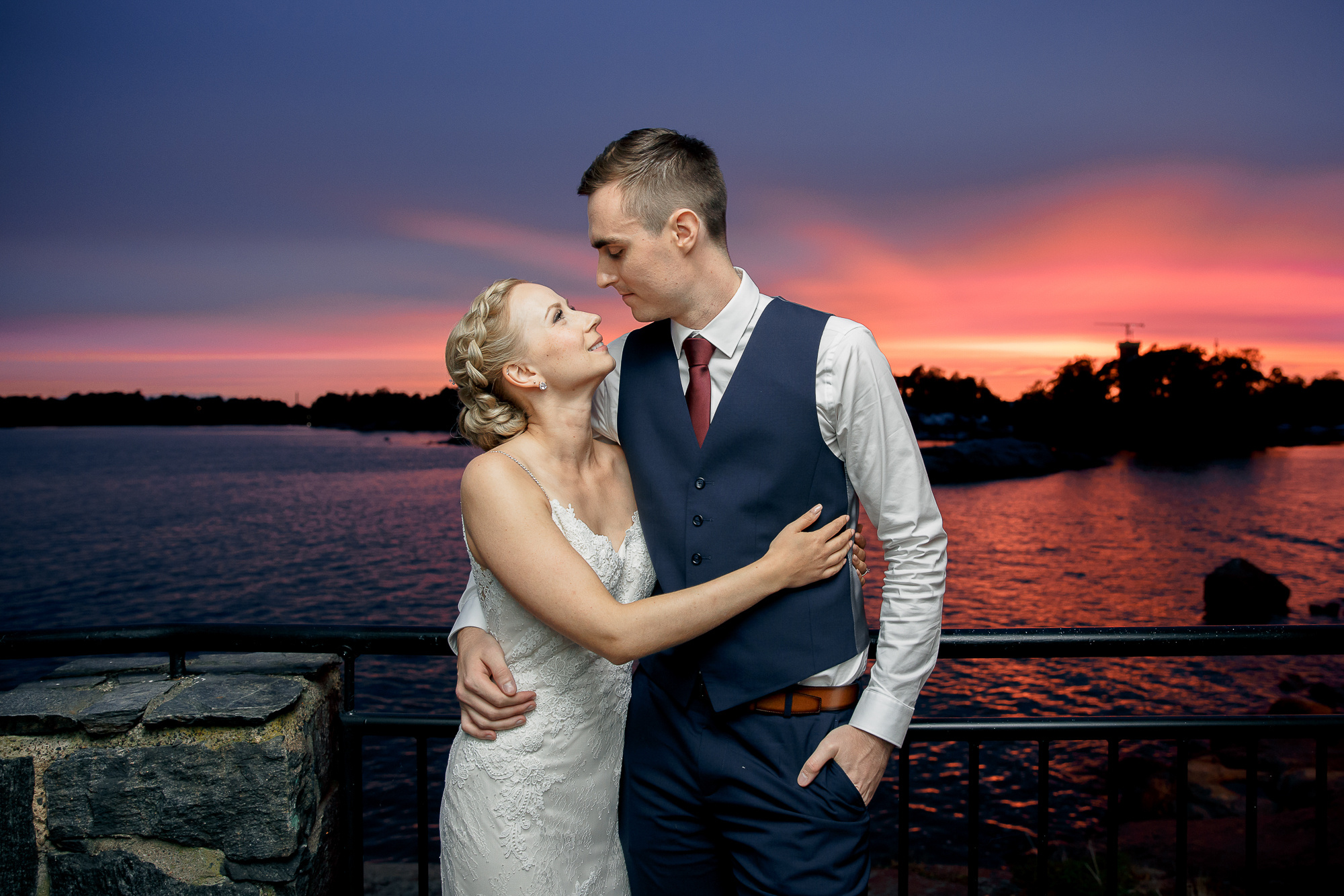 Riikka&Lauri, hääkuvaus Kulosaaren casino