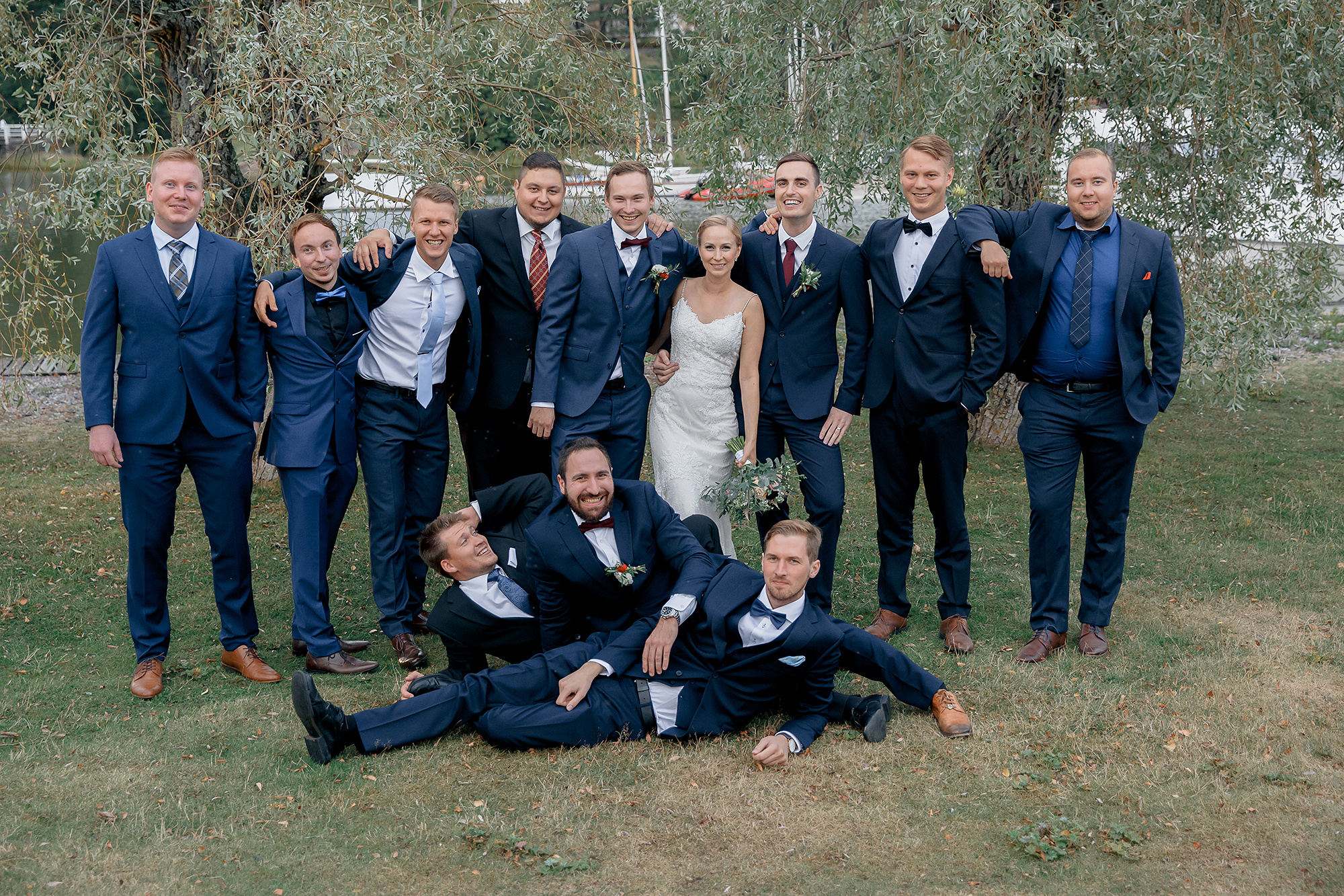 Riikka&Lauri, hääkuvaus Kulosaaren casino