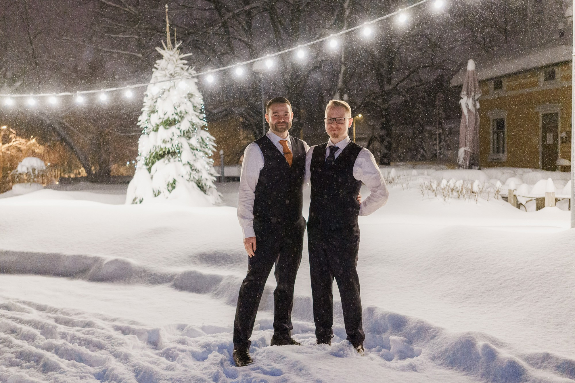 Daniel&Patrik, Intiimit häät Puotilan kartanossa