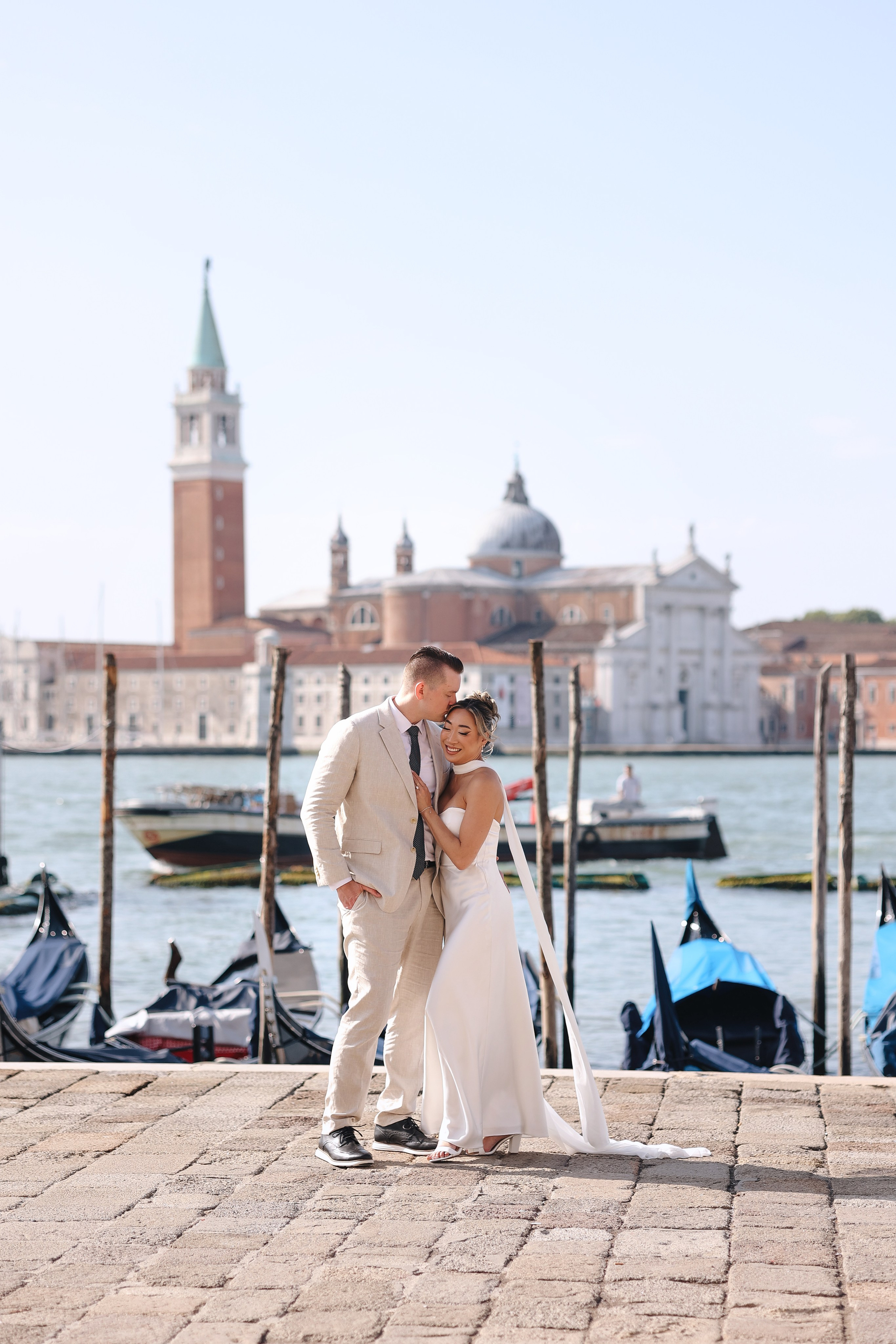 couple walking in Venice