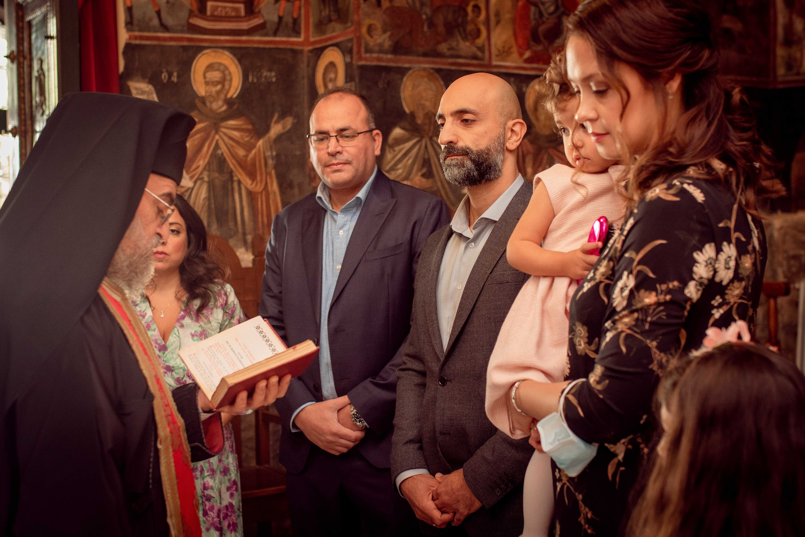 Baptism. Family Photographer in Greece