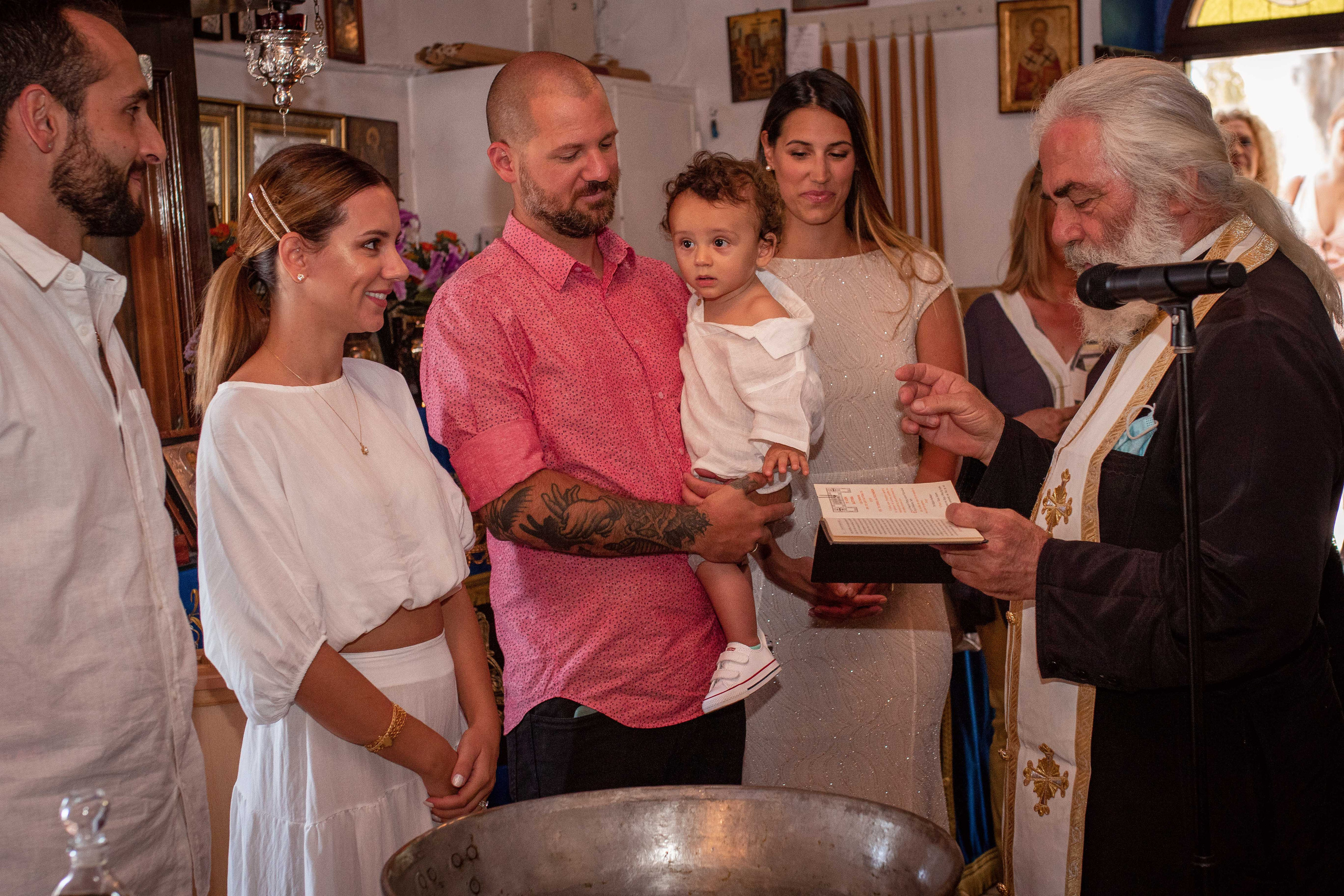 Baptism. Family Photographer in Greece
